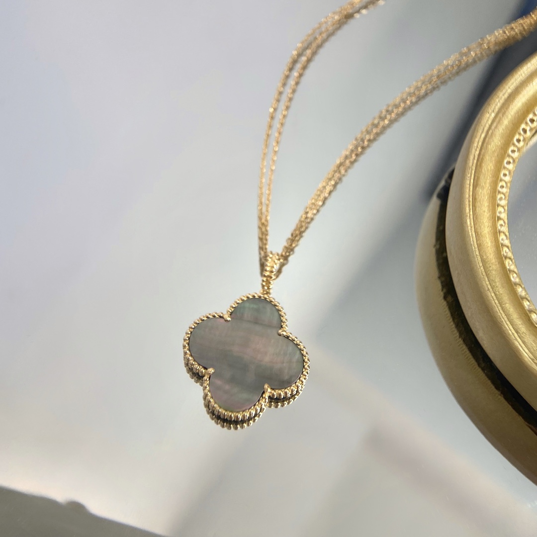 Alhambra Grey Mother-of-pearl Magic1 motif Necklace