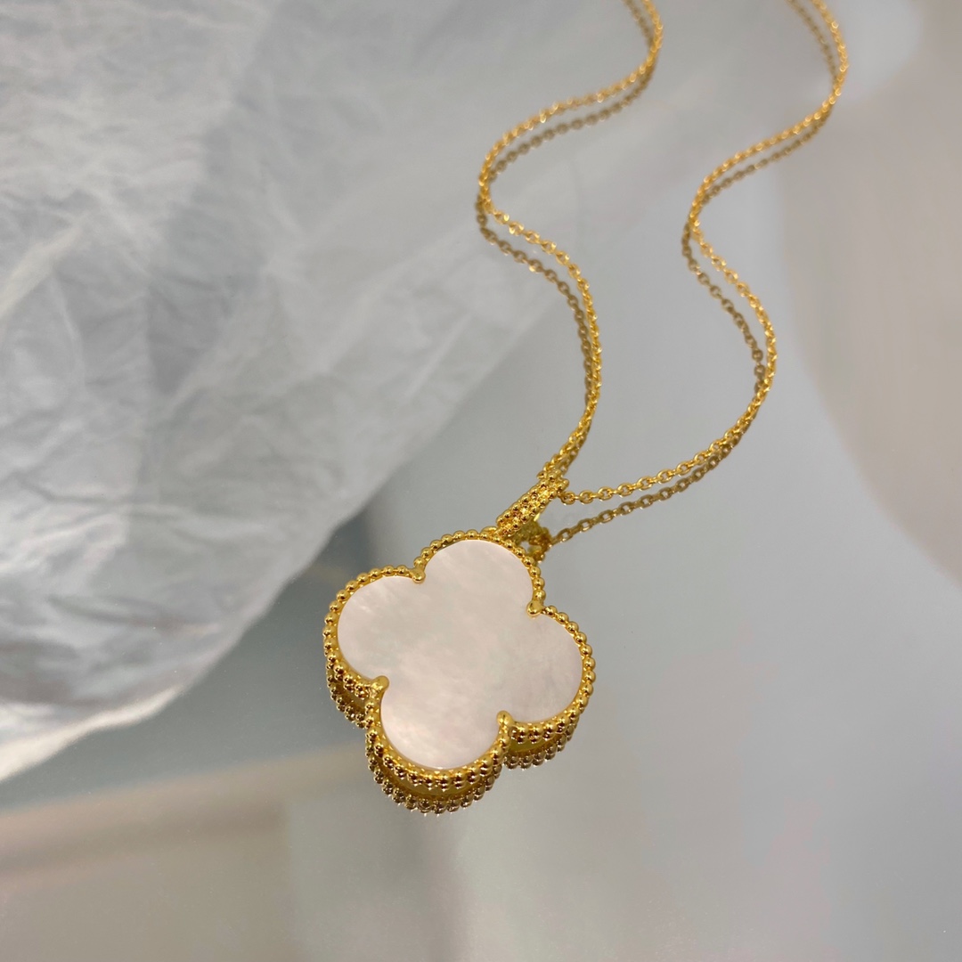 Alhambra Mother-of-pearl Magic 1 motif Necklace