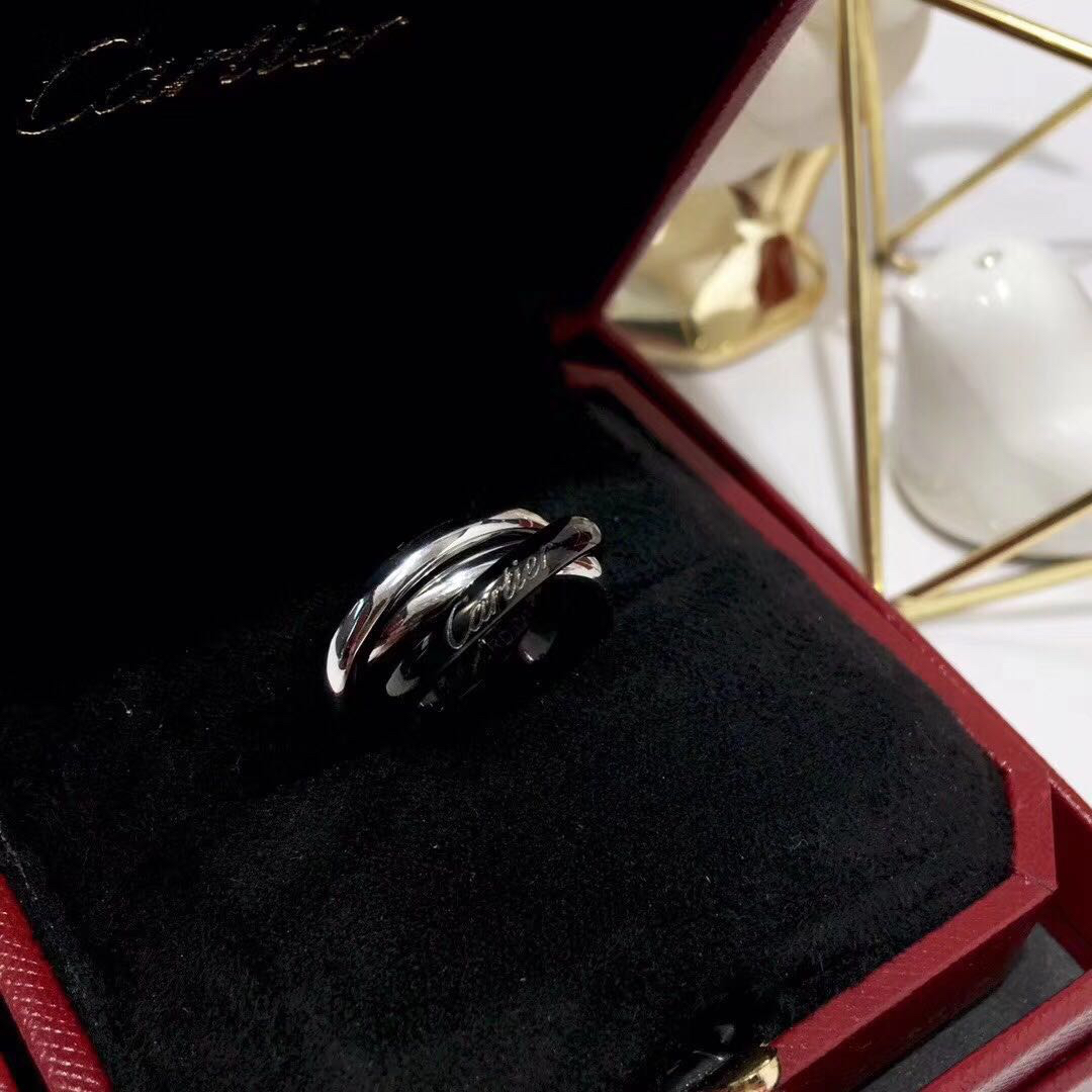 Trinity Rings,Black