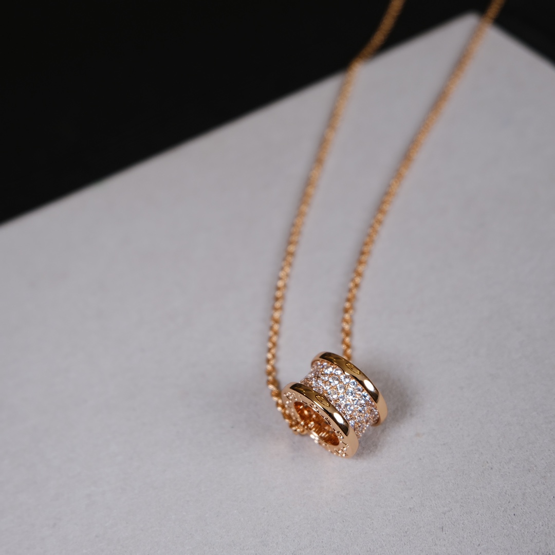 B.zero Necklace with Diamonds
