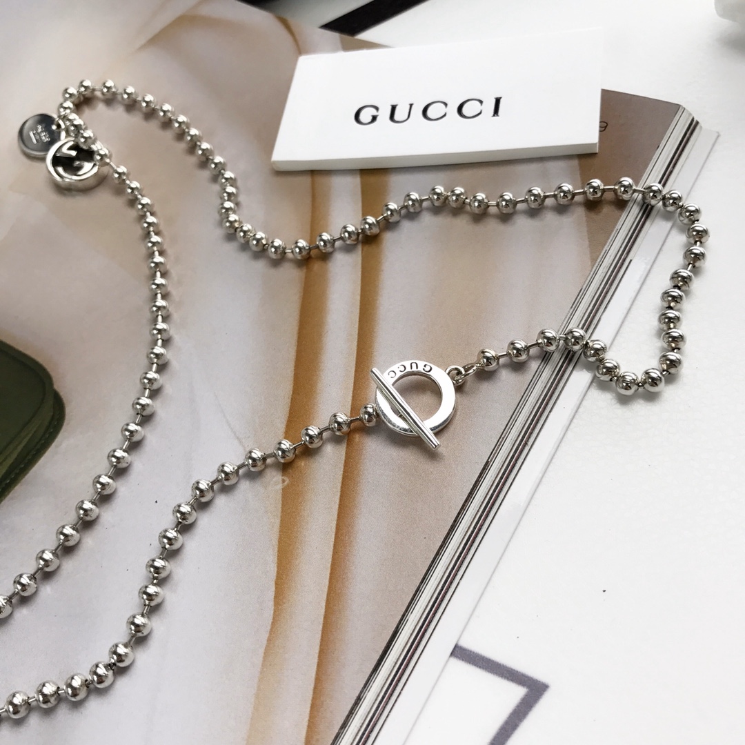 Double G Pendant Necklace