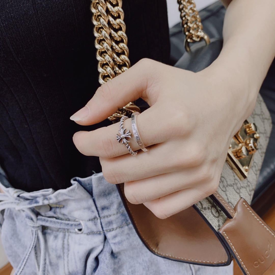 Vintage Double-layer Hollow Ring