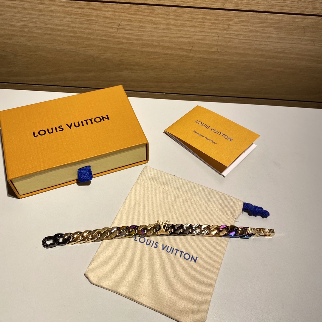 Chain Links Patches Bracelet