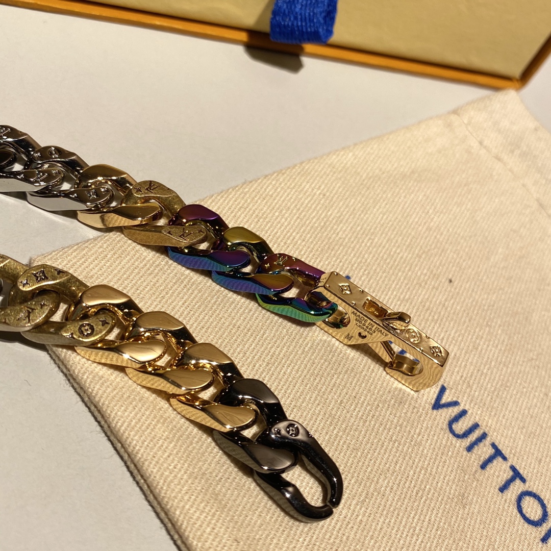Chain Links Patches Bracelet