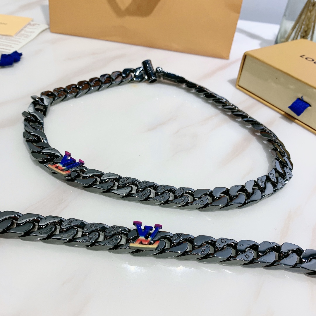 Tungsten Necklace Sculpture Bracelet