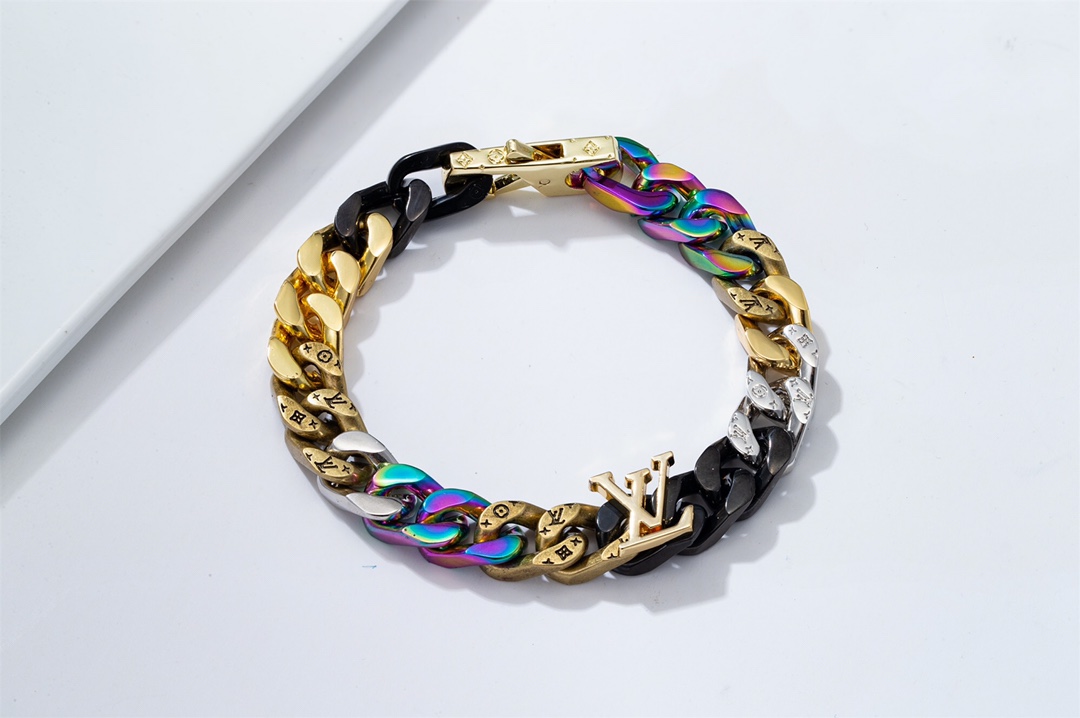 Macaron Letter Bracelet