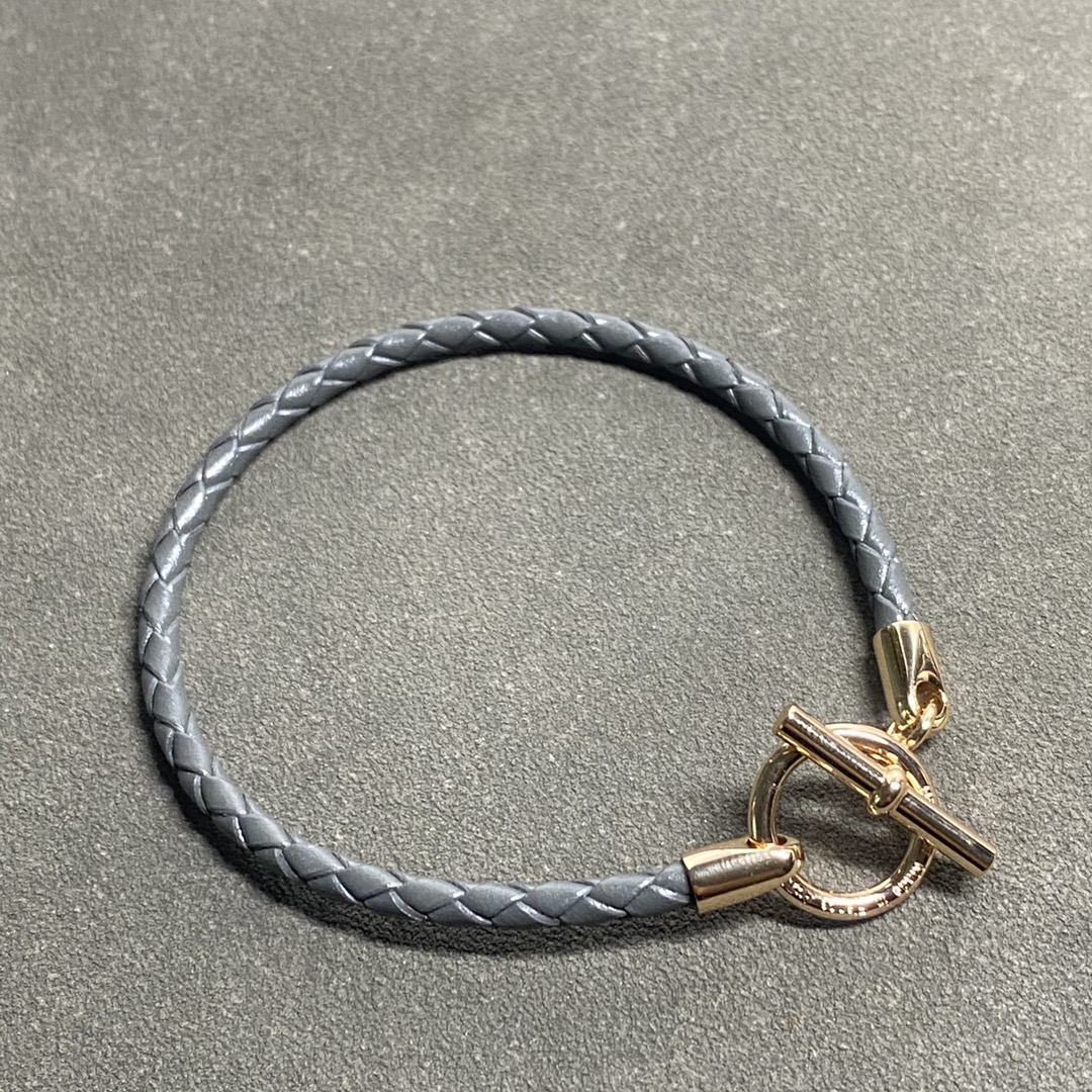 Pig Nose Leather Bracelet