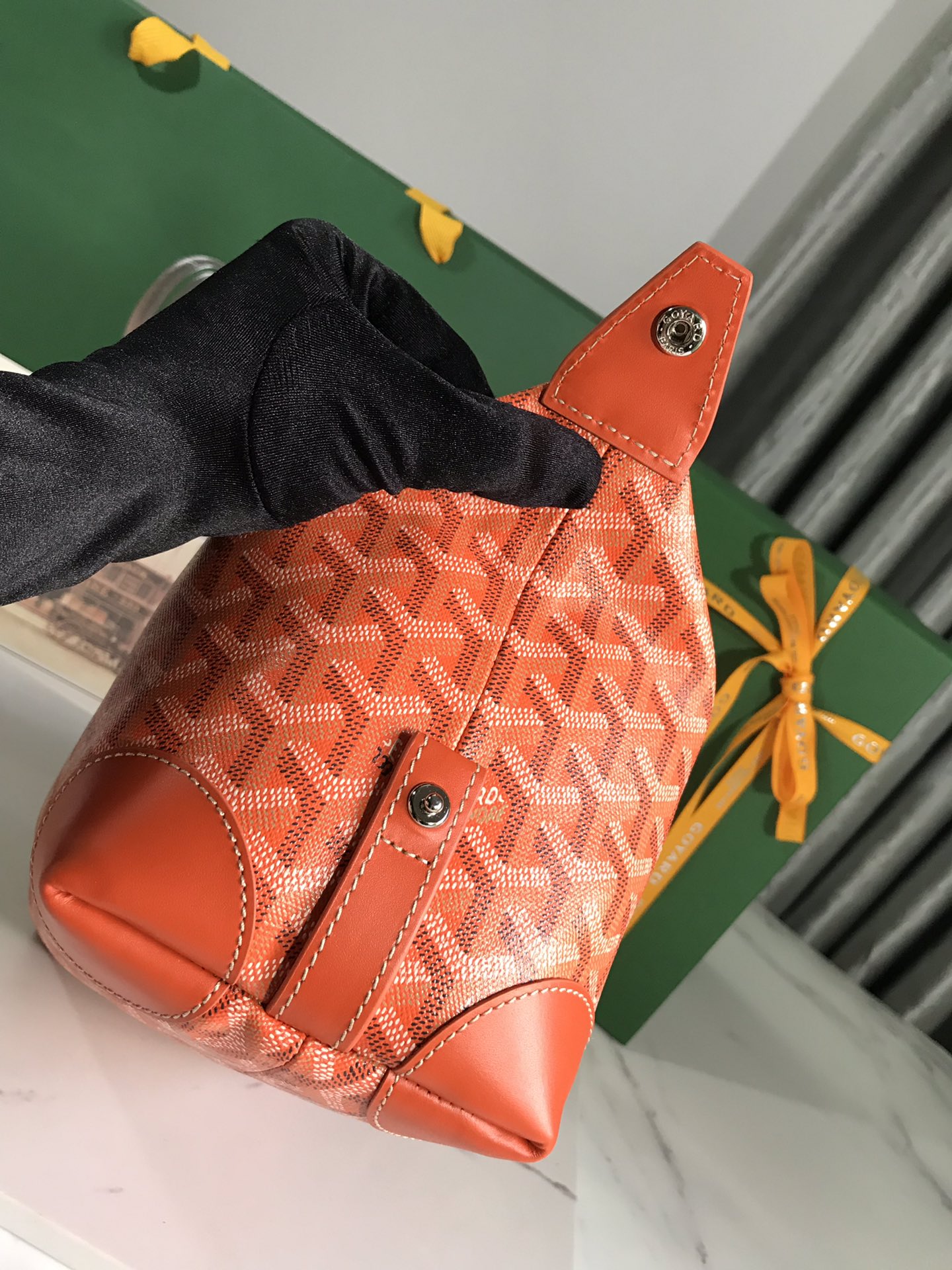 Go*ard cosmetic bag orange