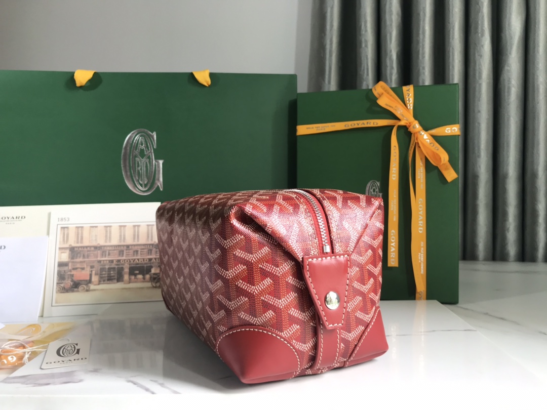 Go*ard cosmetic bag red