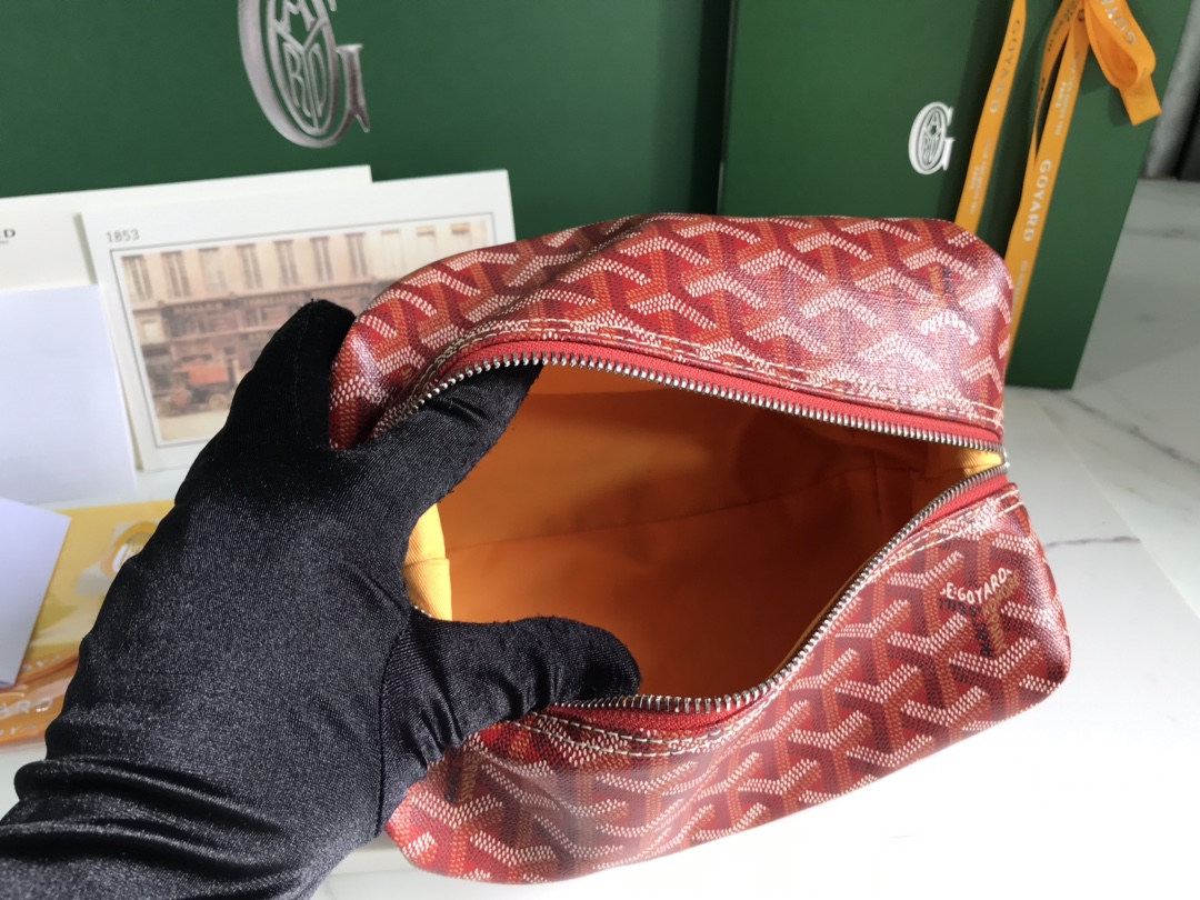 Go*ard cosmetic bag red