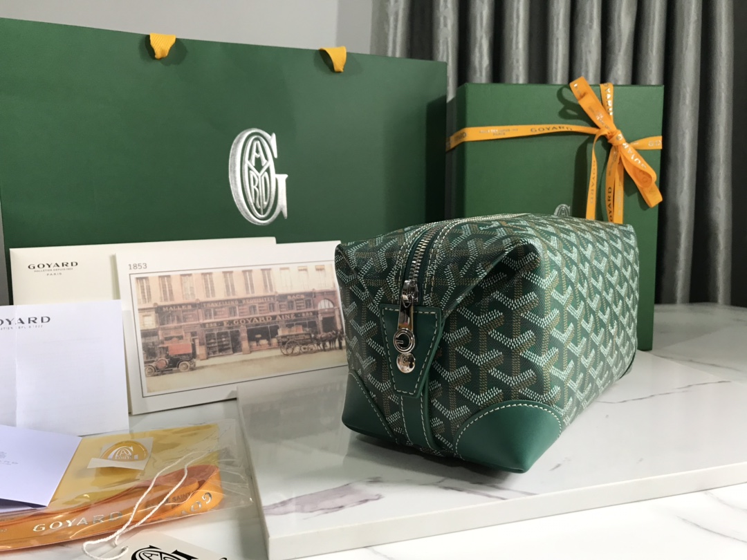 Go*ard cosmetic bag green