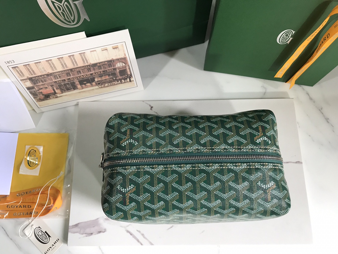 Go*ard cosmetic bag green
