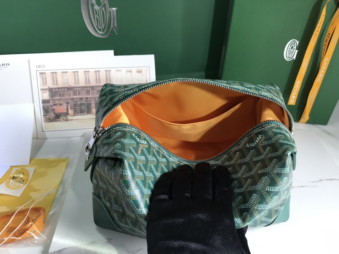 Go*ard cosmetic bag green