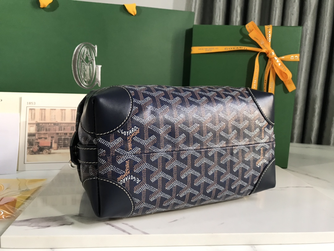 Go*ard cosmetic bag black and brown