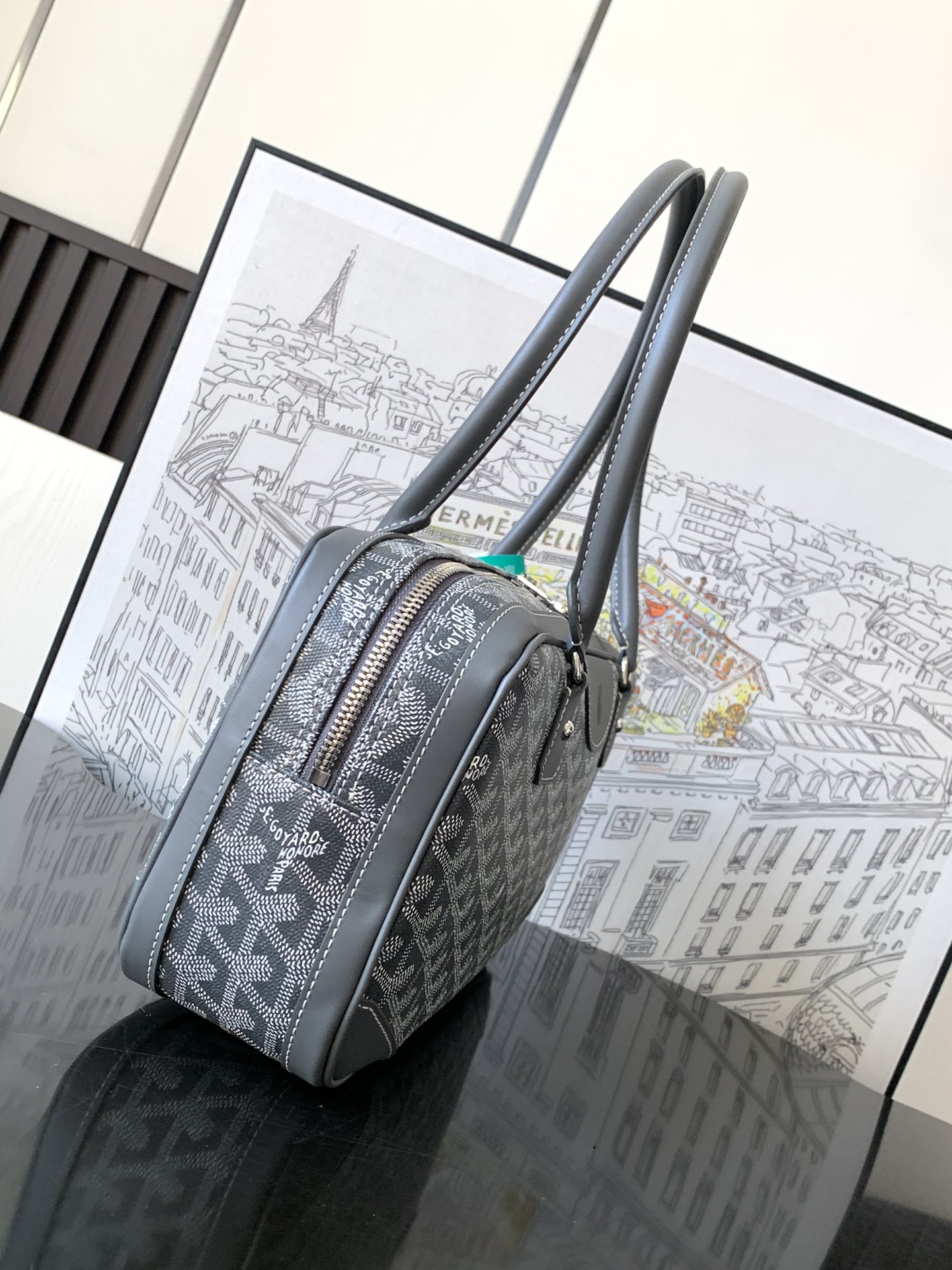 Go*ard vintage bag grey