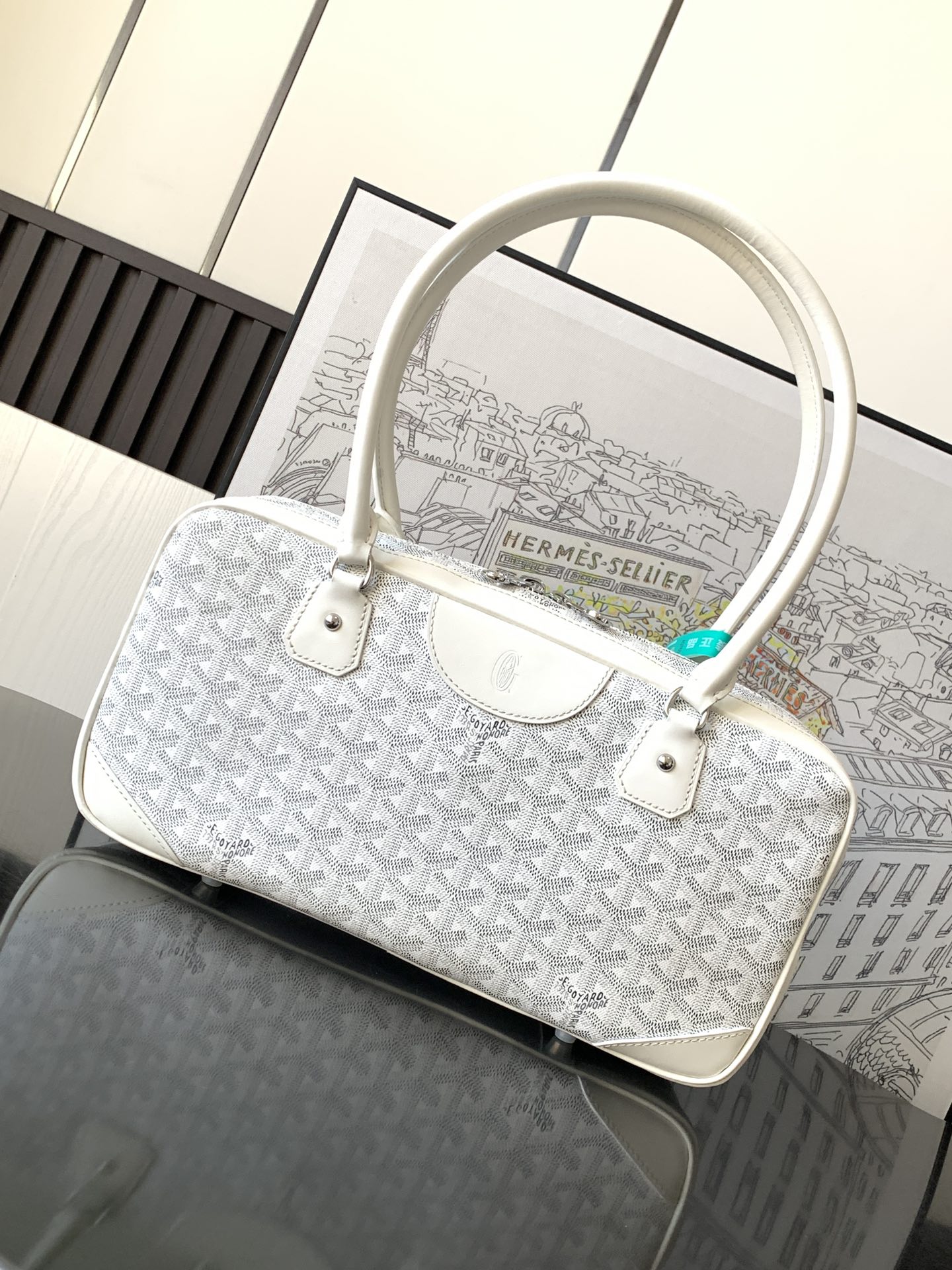 Go*ard vintage bag white