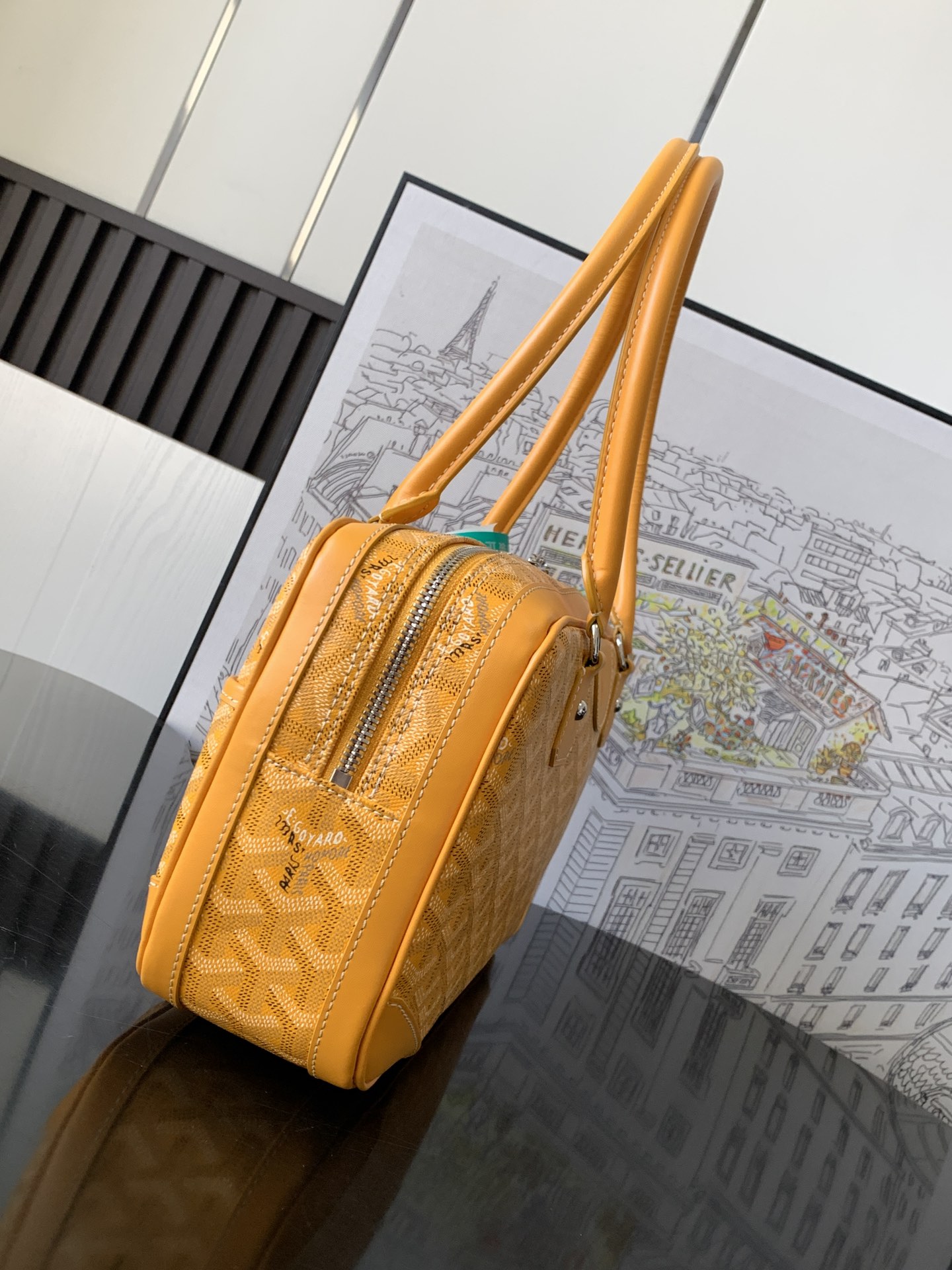 Go*ard vintage bag yellow