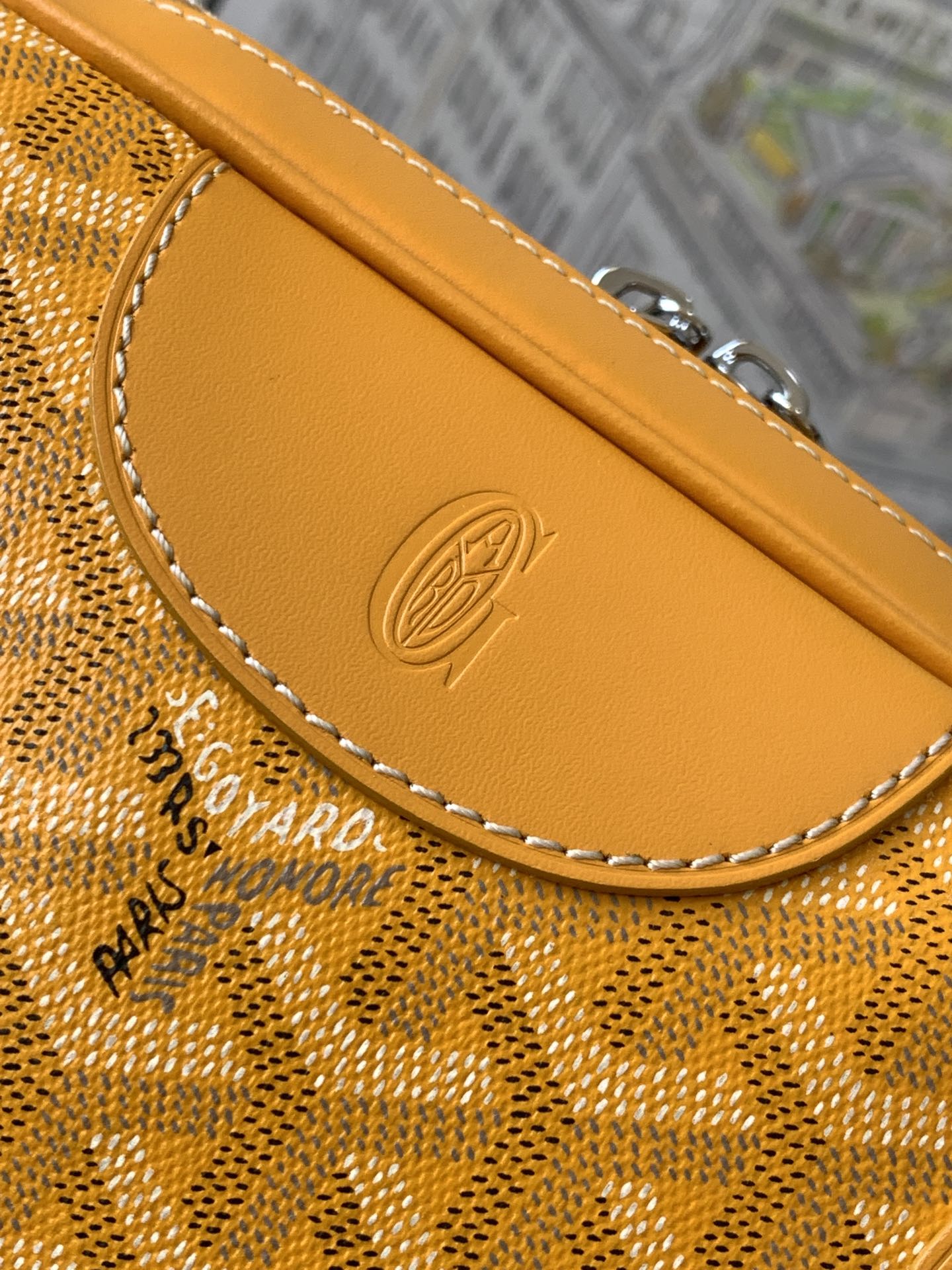 Go*ard vintage bag yellow