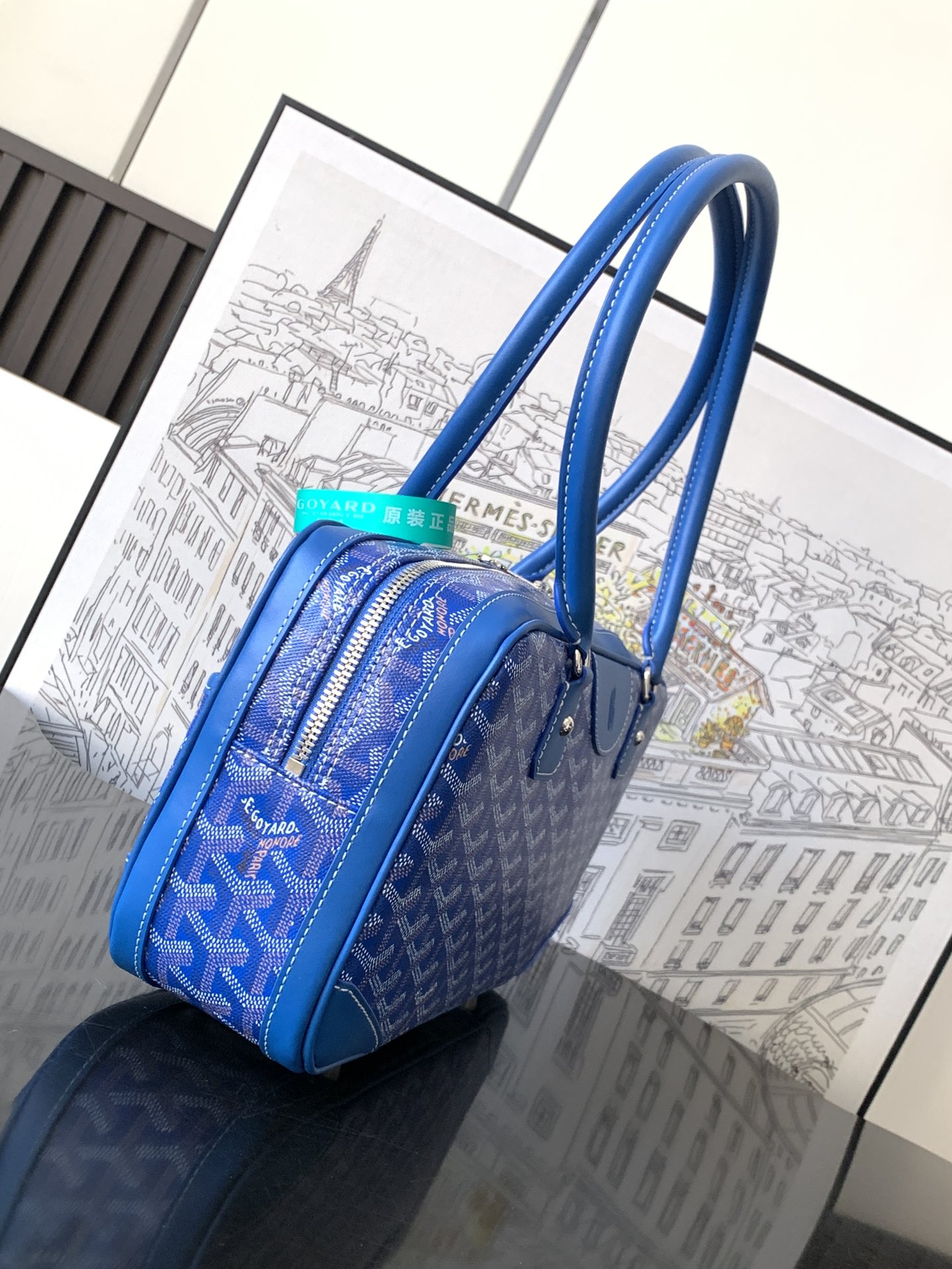 Go*ard vintage bag blue