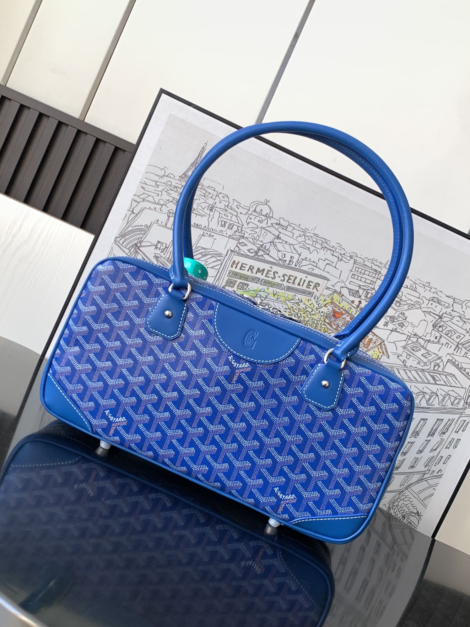 Go*ard vintage bag blue