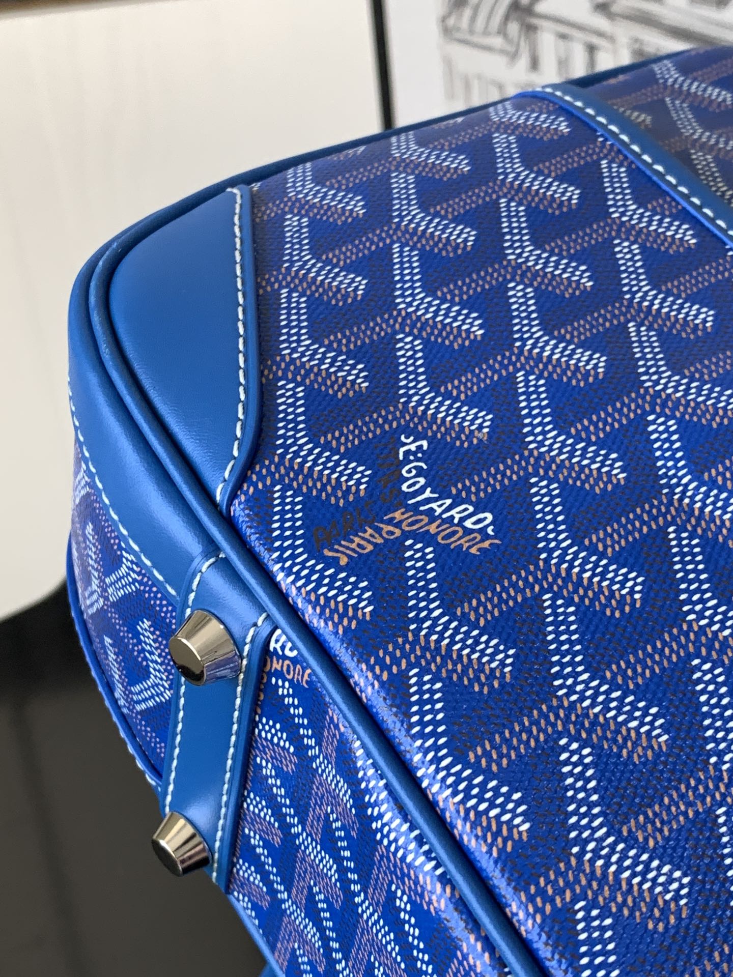 Go*ard vintage bag blue