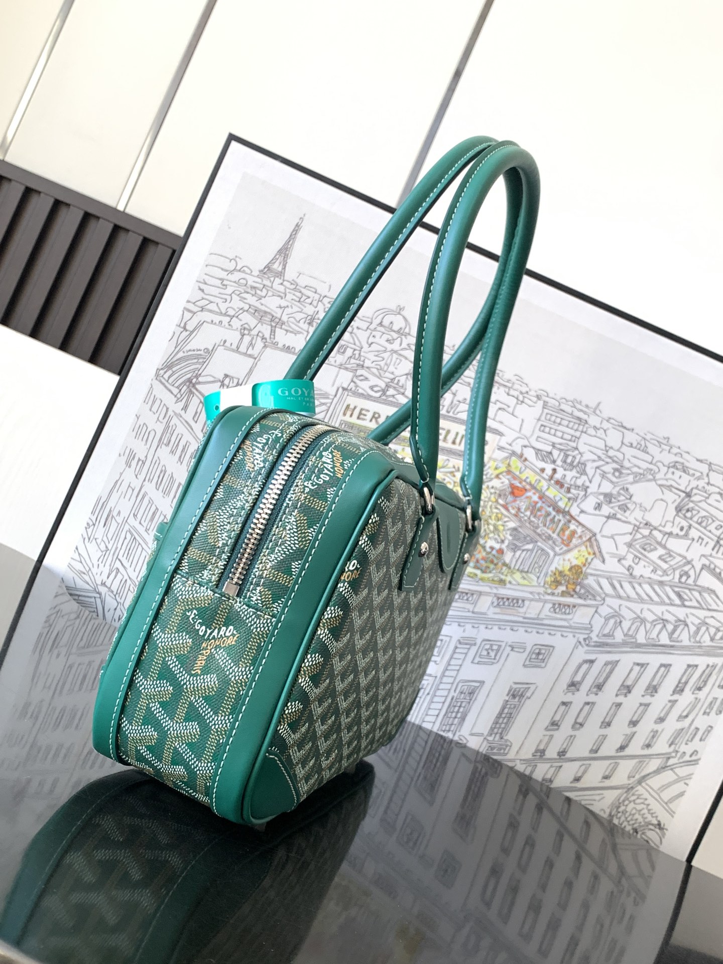 Go*ard vintage bag green