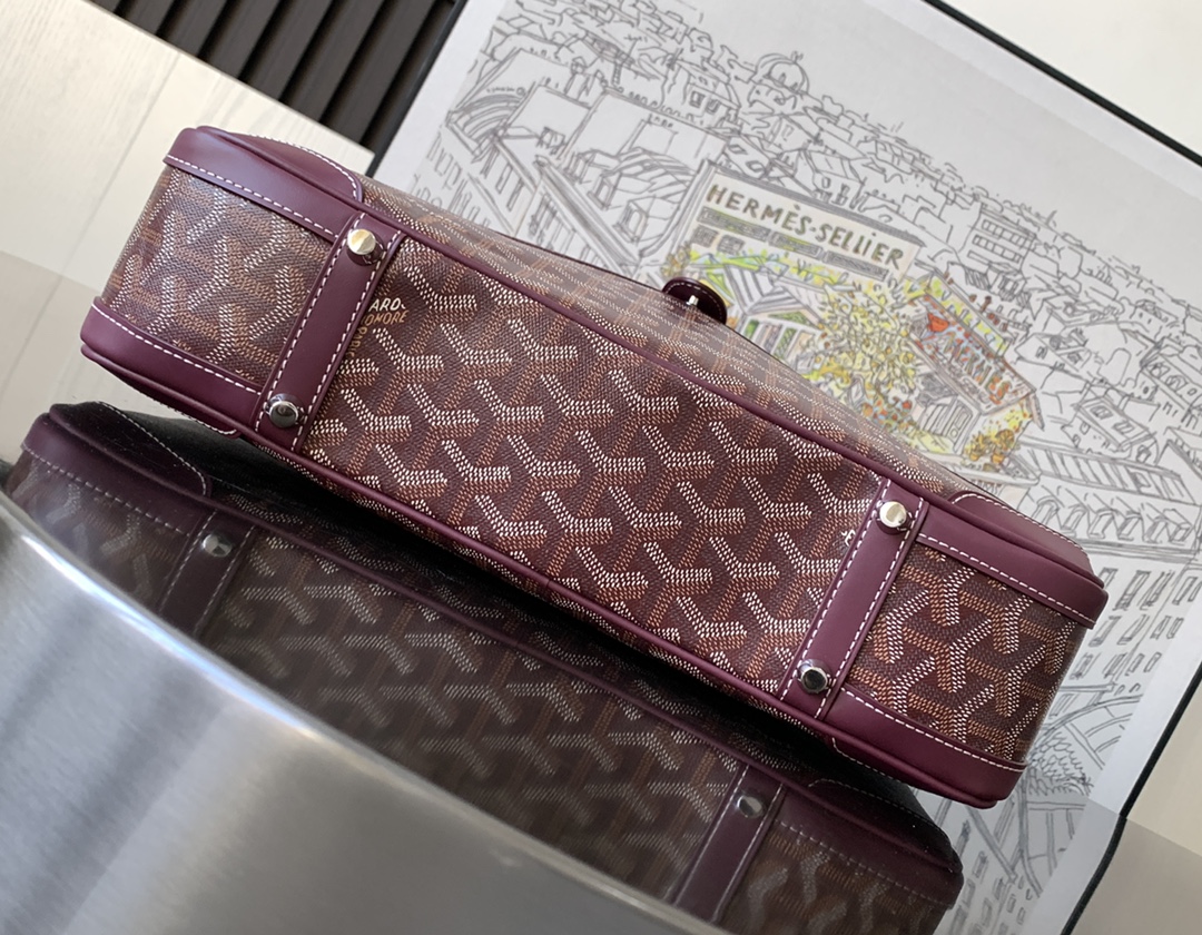 Go*ard vintage bag dark red