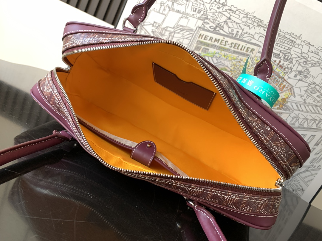 Go*ard vintage bag dark red