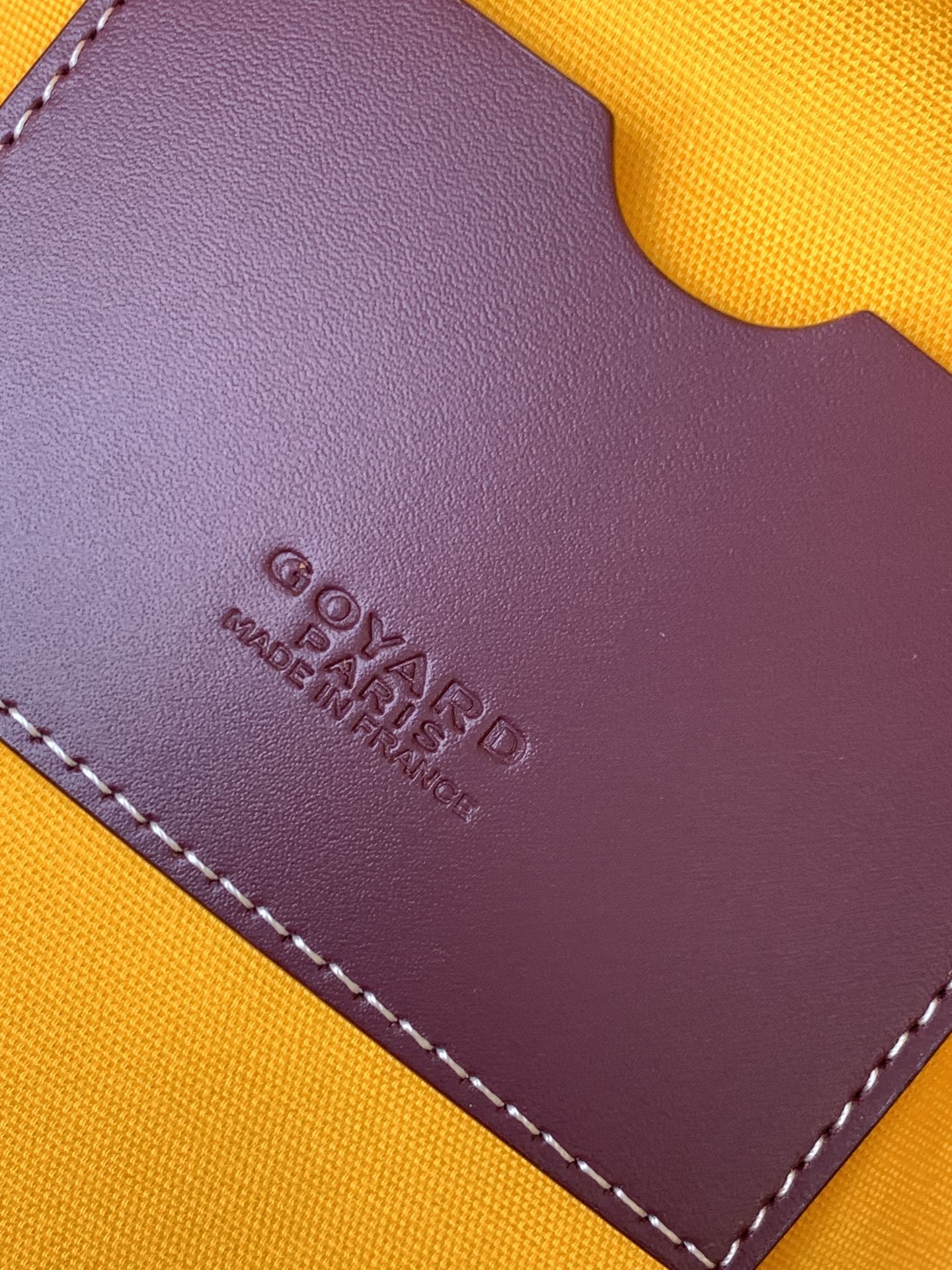 Go*ard vintage bag dark red