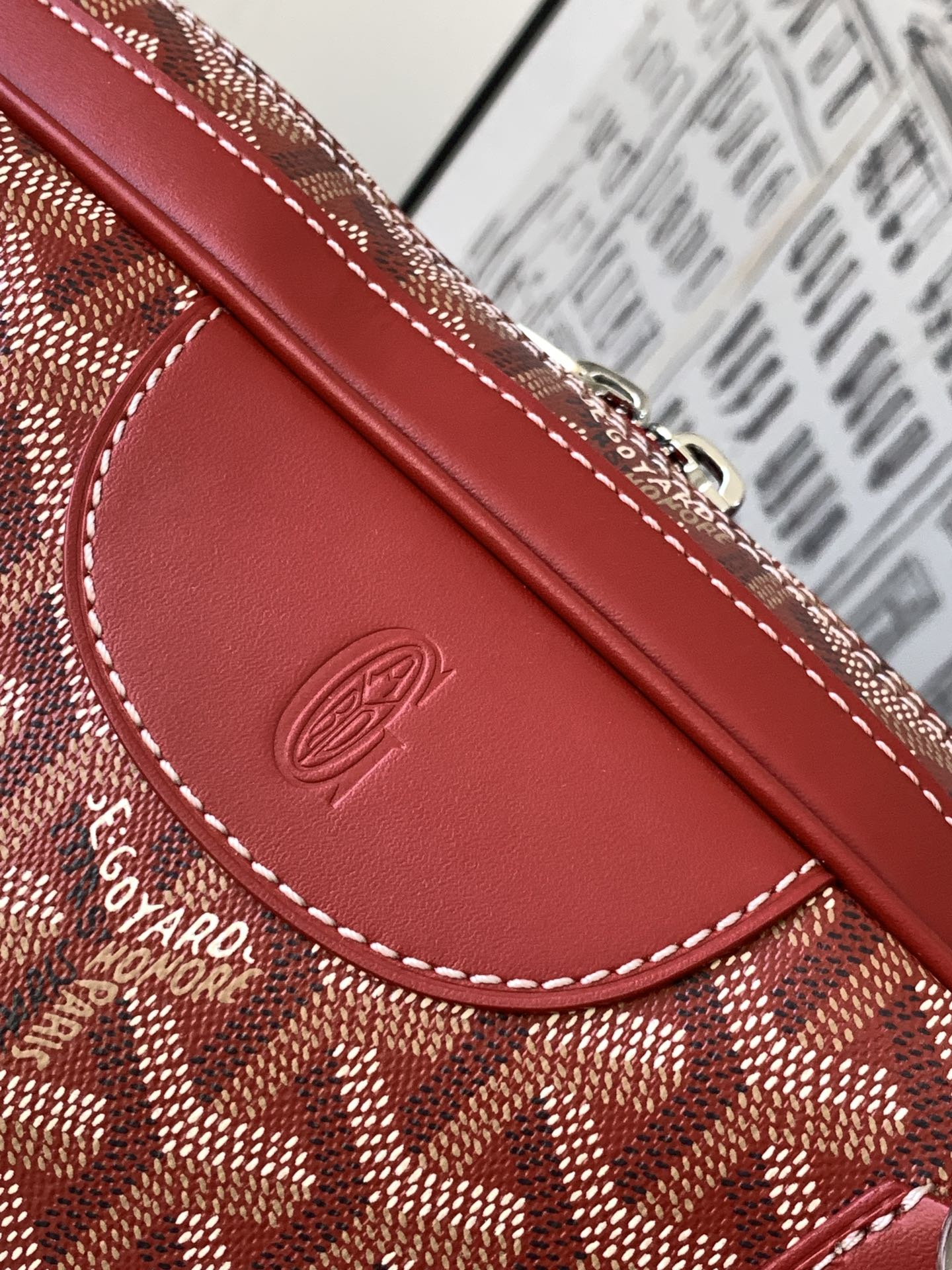 Go*ard vintage bag red