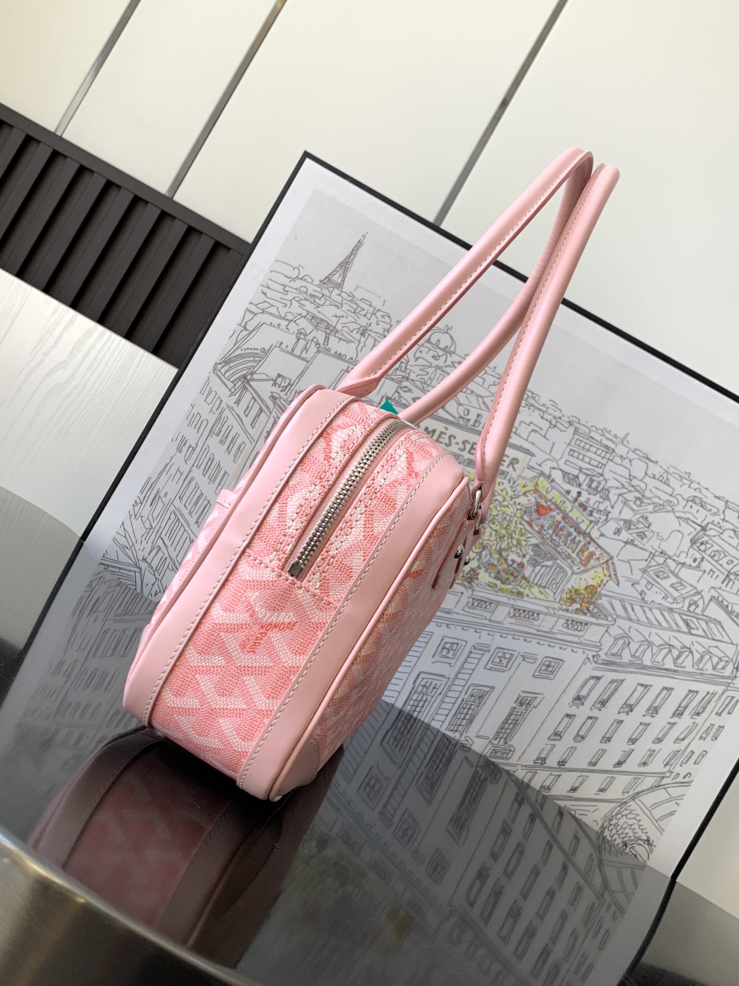 Go*ard vintage bag pink