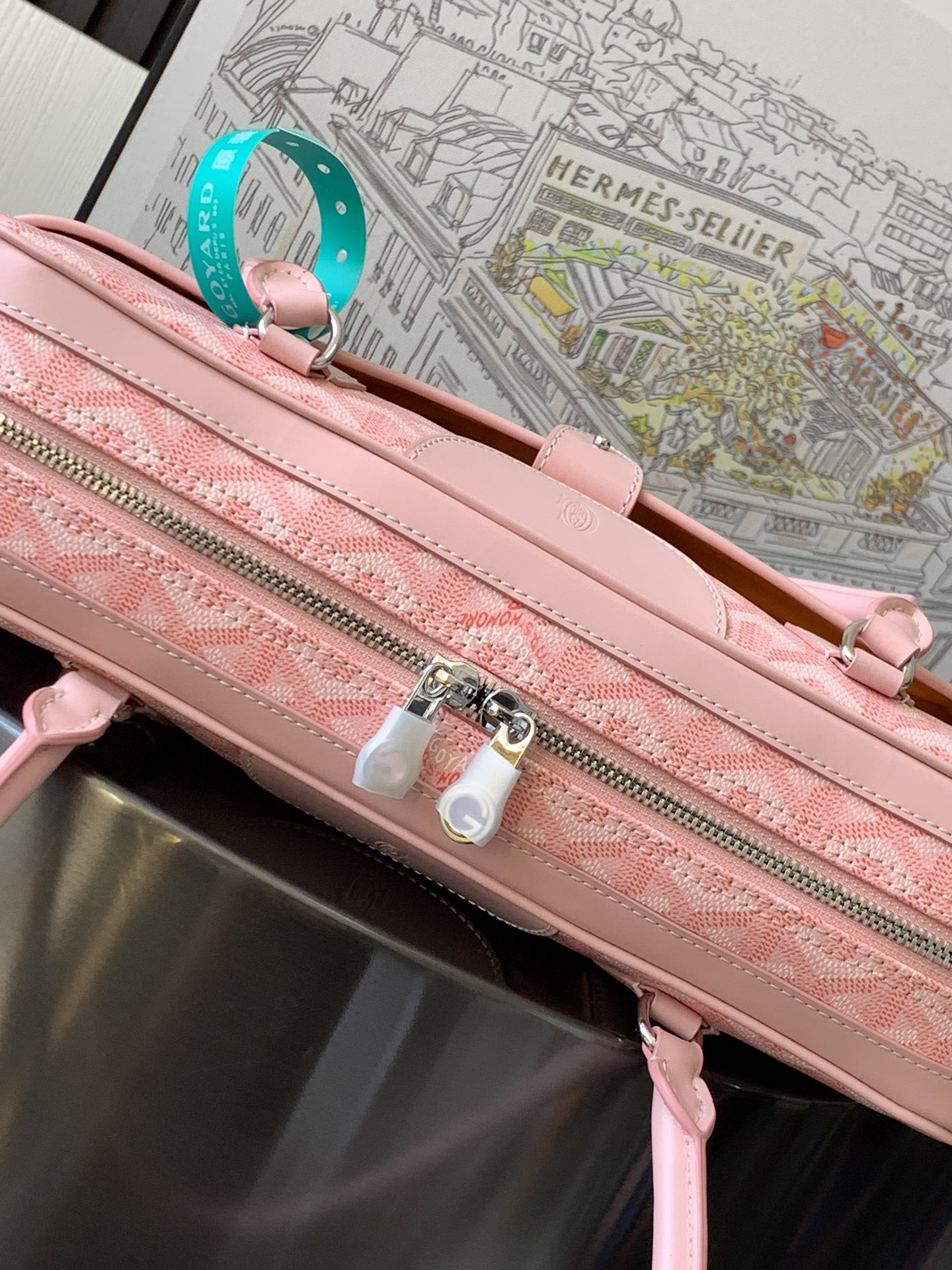 Go*ard vintage bag pink