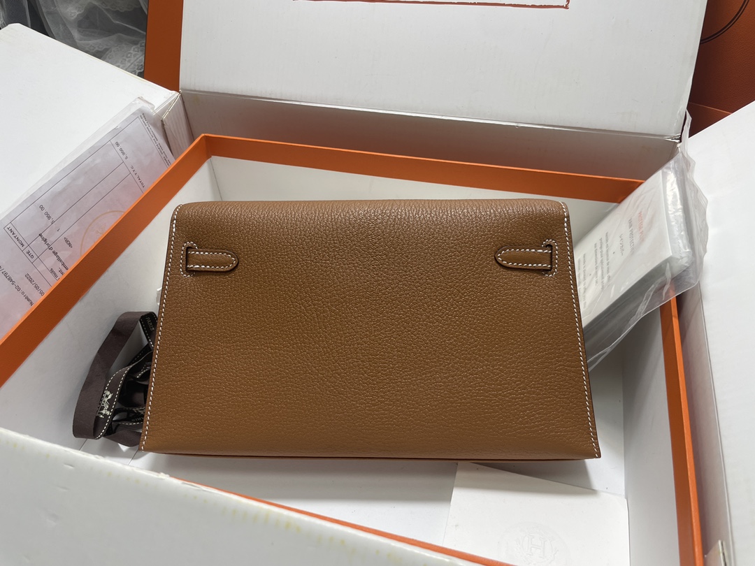 Kelly Elan Bag Brown Gold