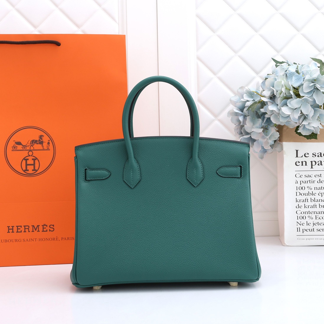 Birkin Bag 3 Green