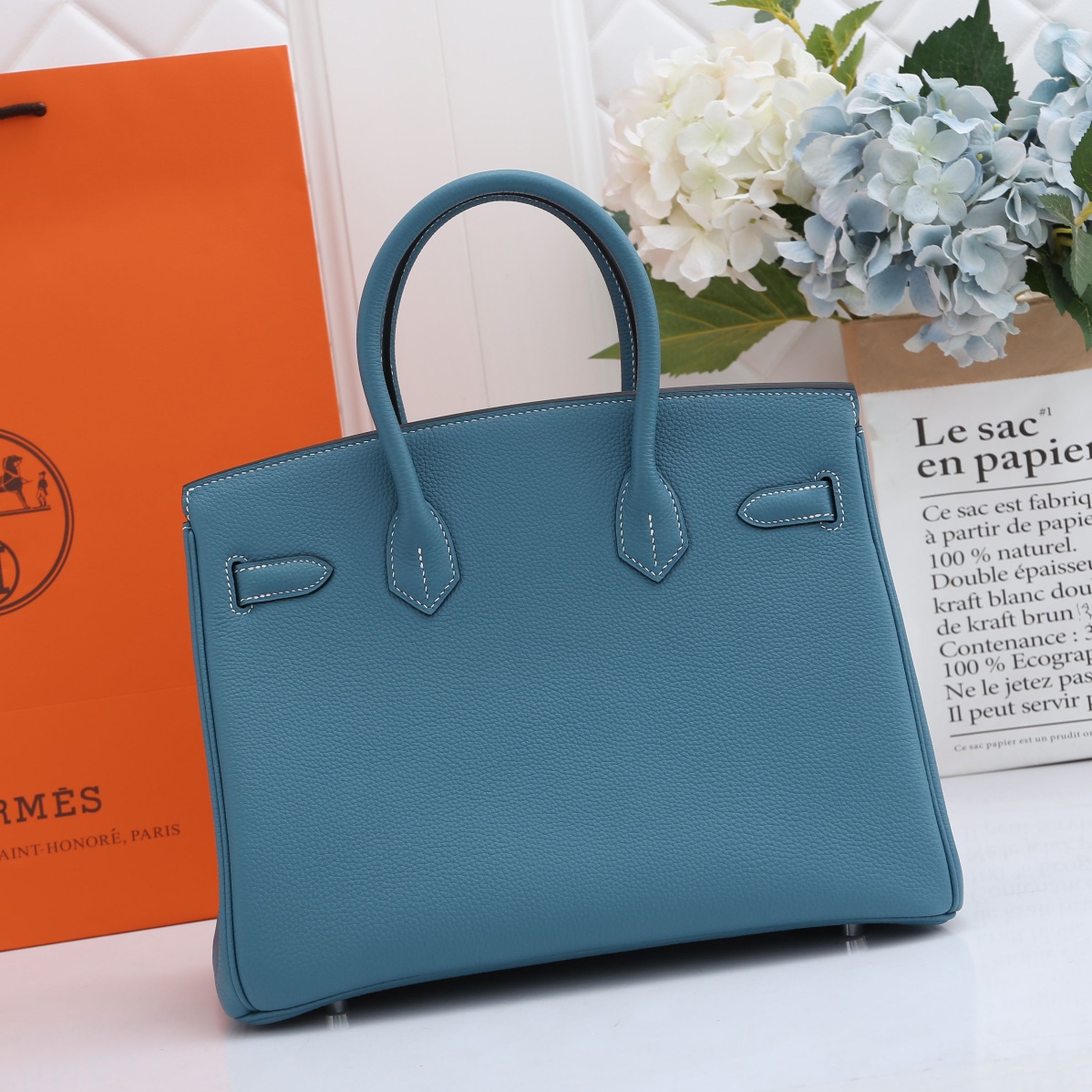 Birkin Bag 3 Blue