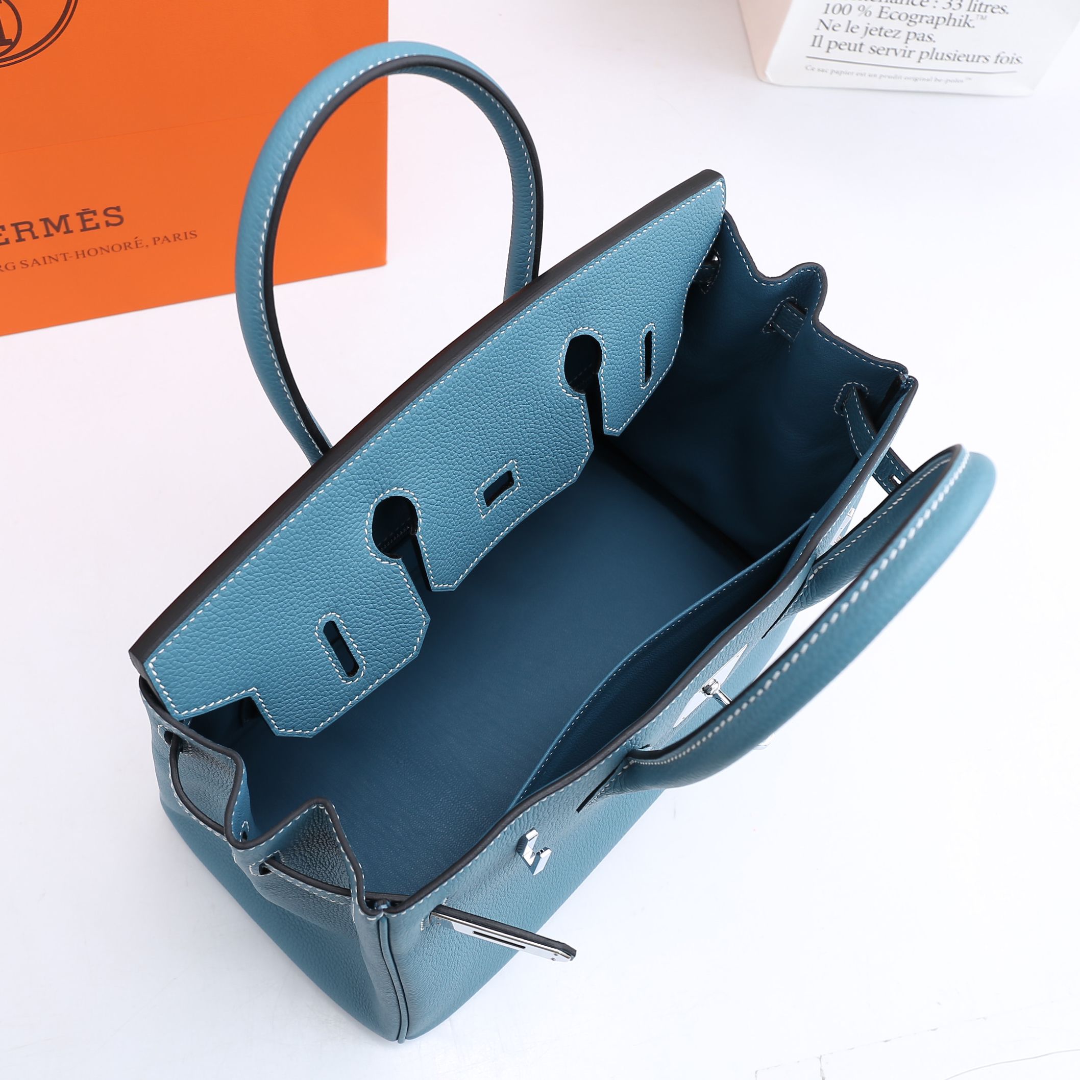 Birkin Bag 3 Blue