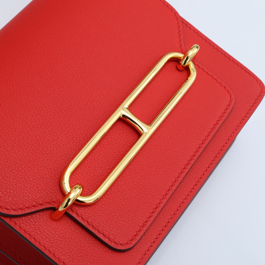 Roulis Bag Red Gold 19CM
