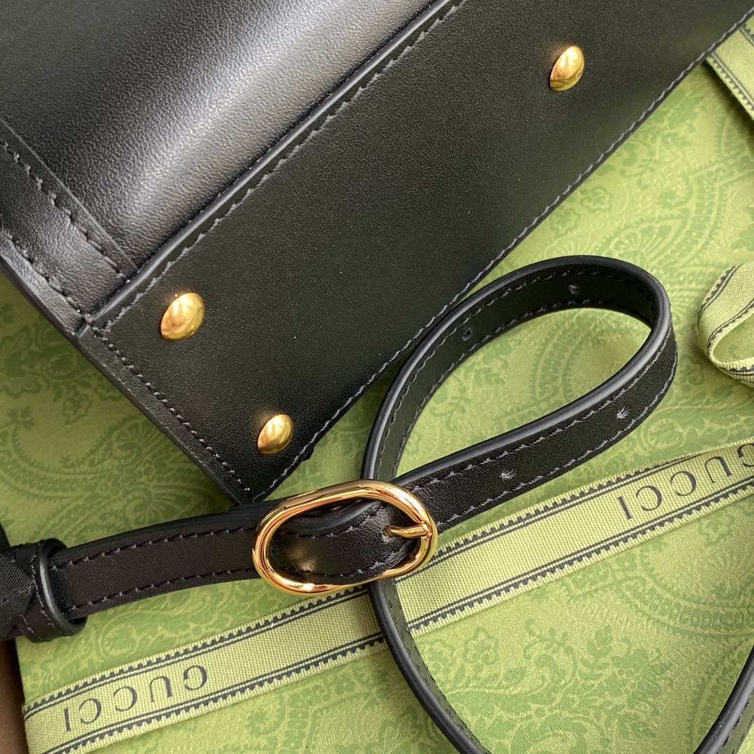 Double G Bamboo Bag Black