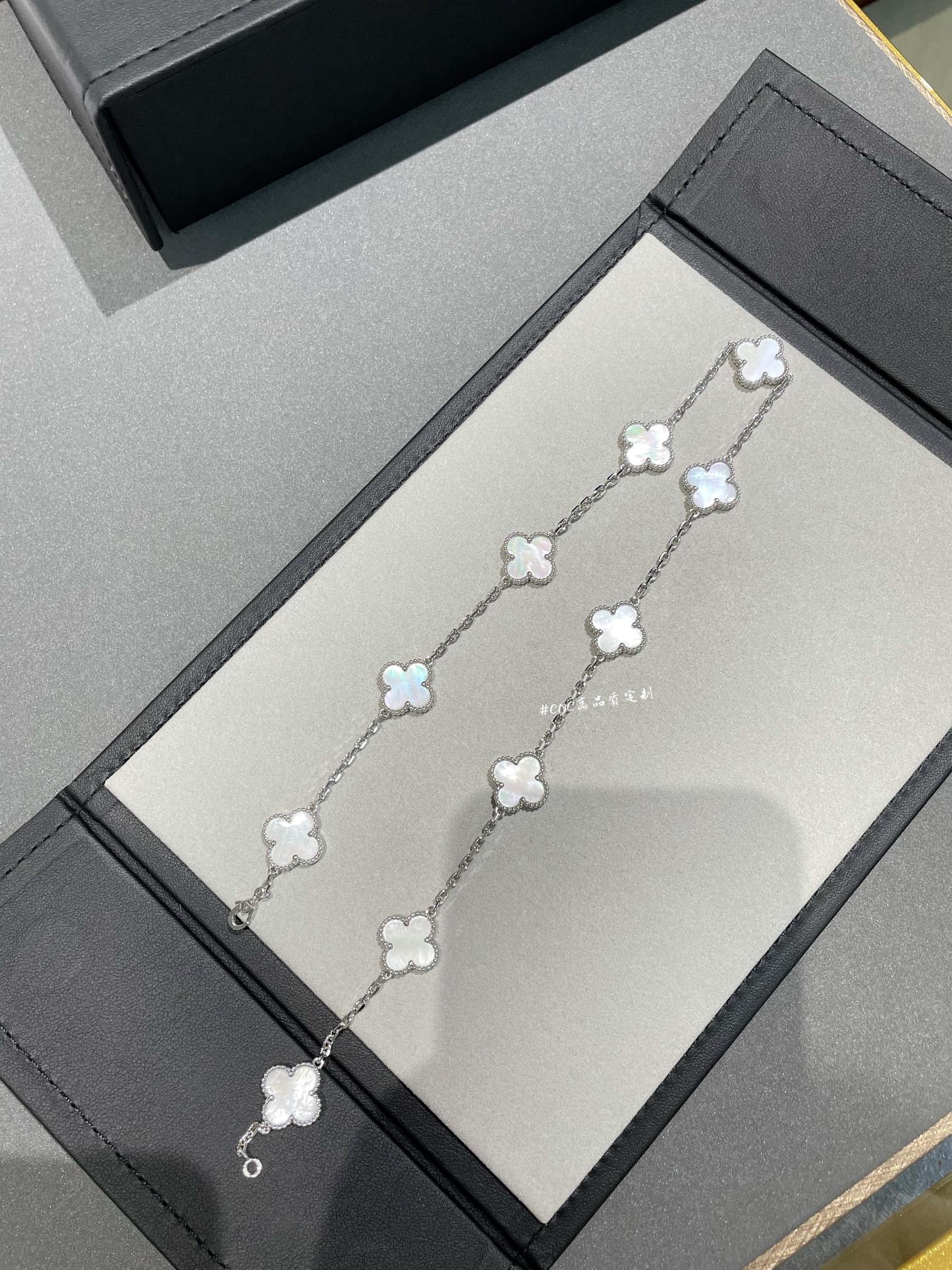 10 Motif Mother-of-Pearl Necklace