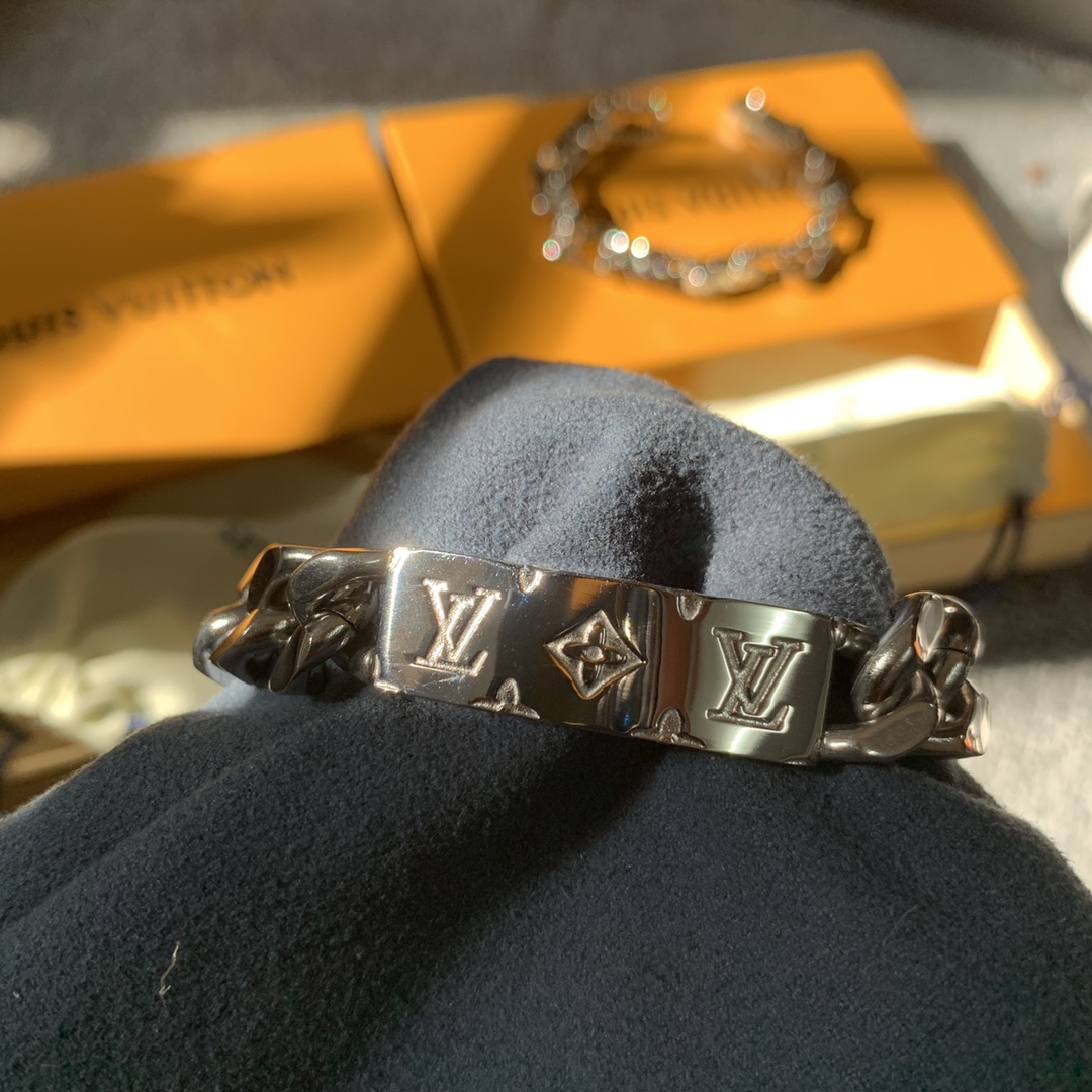 LV Macaron Denim Bracelet
