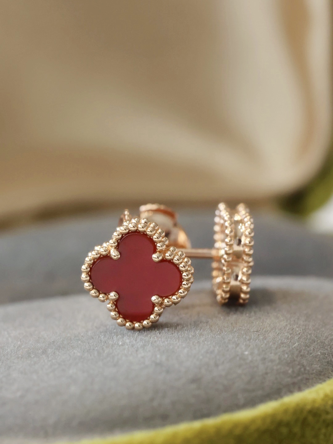 Sweet Alhambra Carnelian Studs