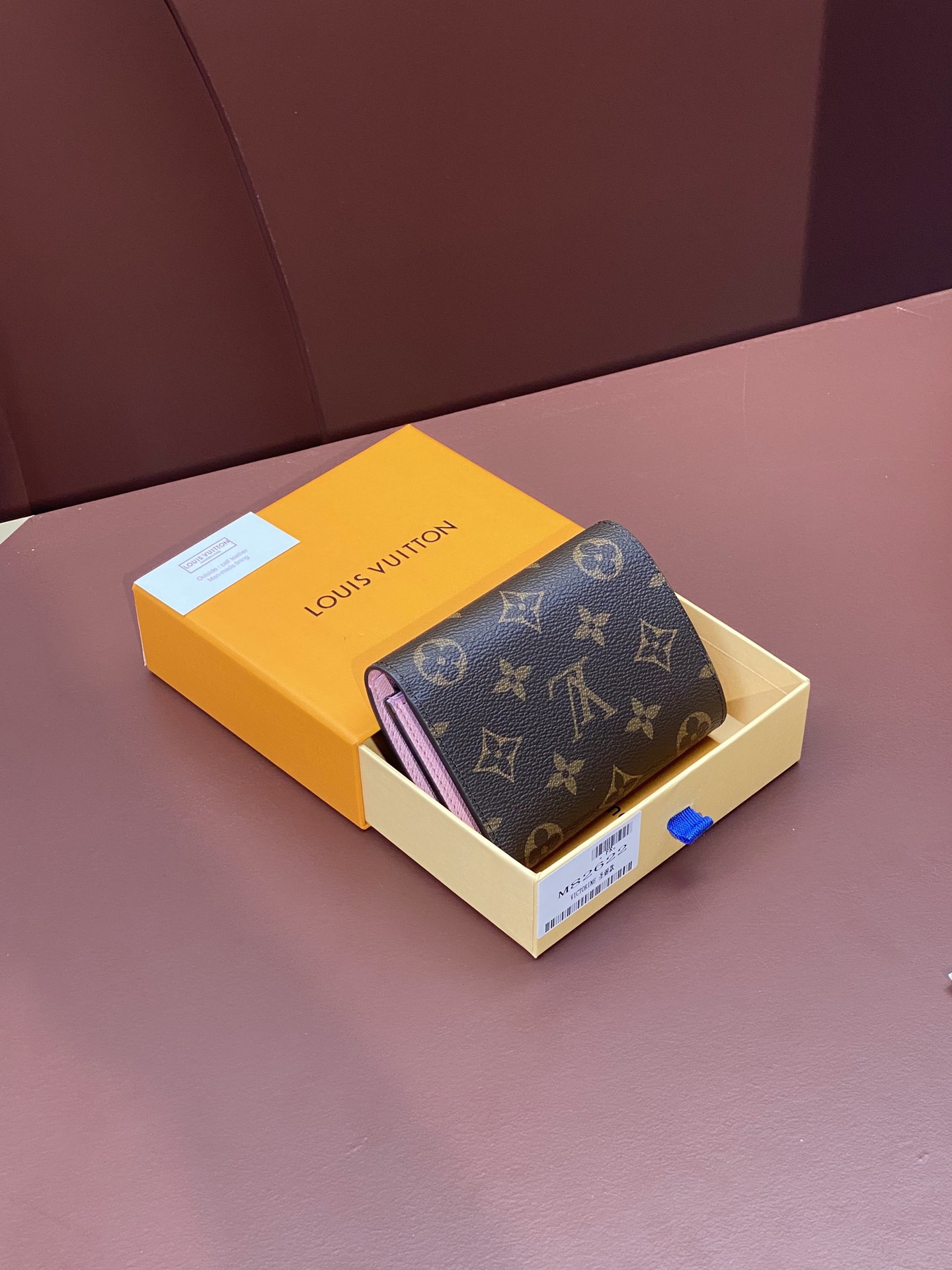 l0*is V*t0n christmas m82622 victorine wallet the christmas-themed victorine wallet is crafted