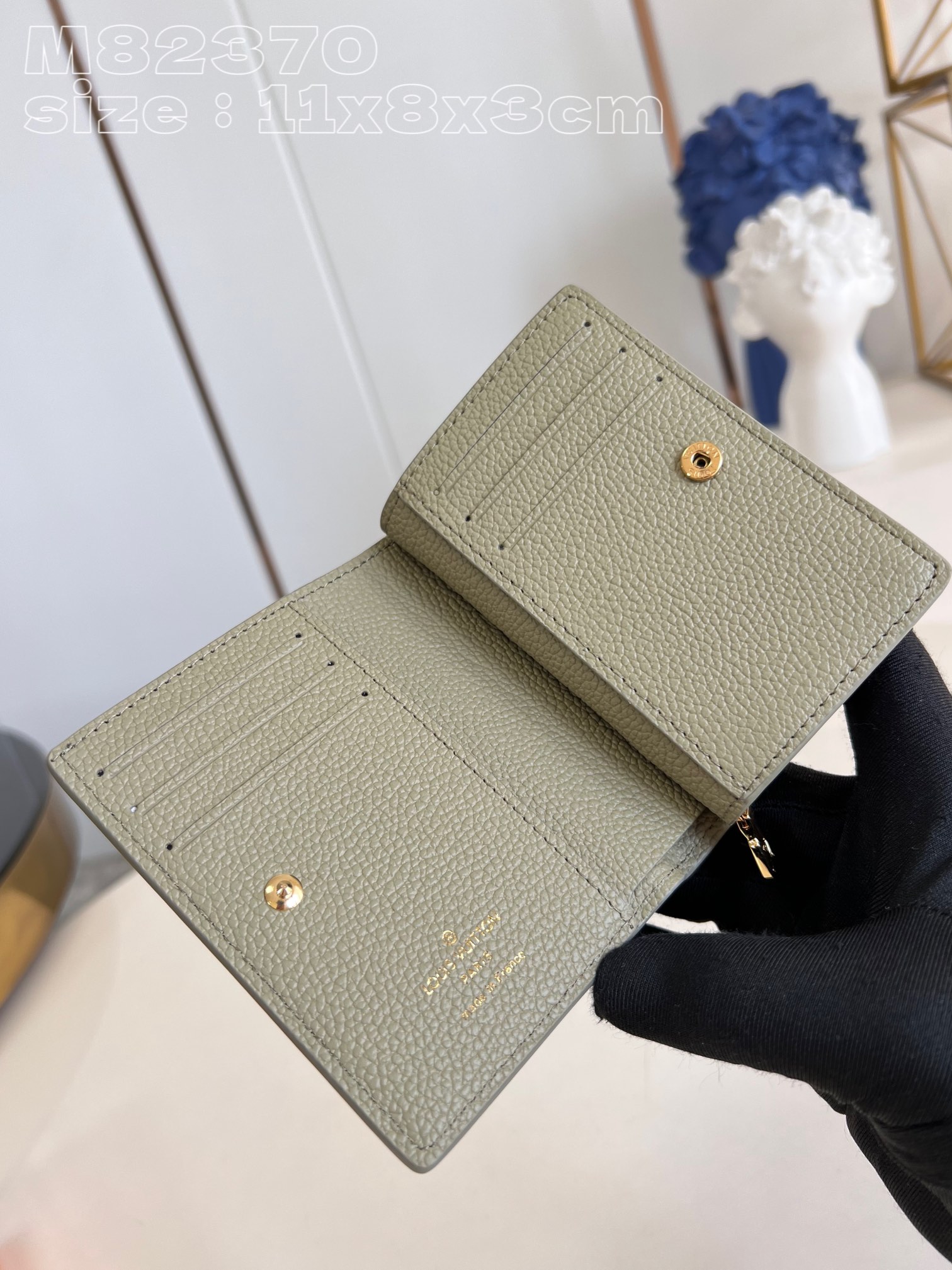 l0*is V*t0n m82370 green cléa bag in monogram empreinte soft-grain cowhide