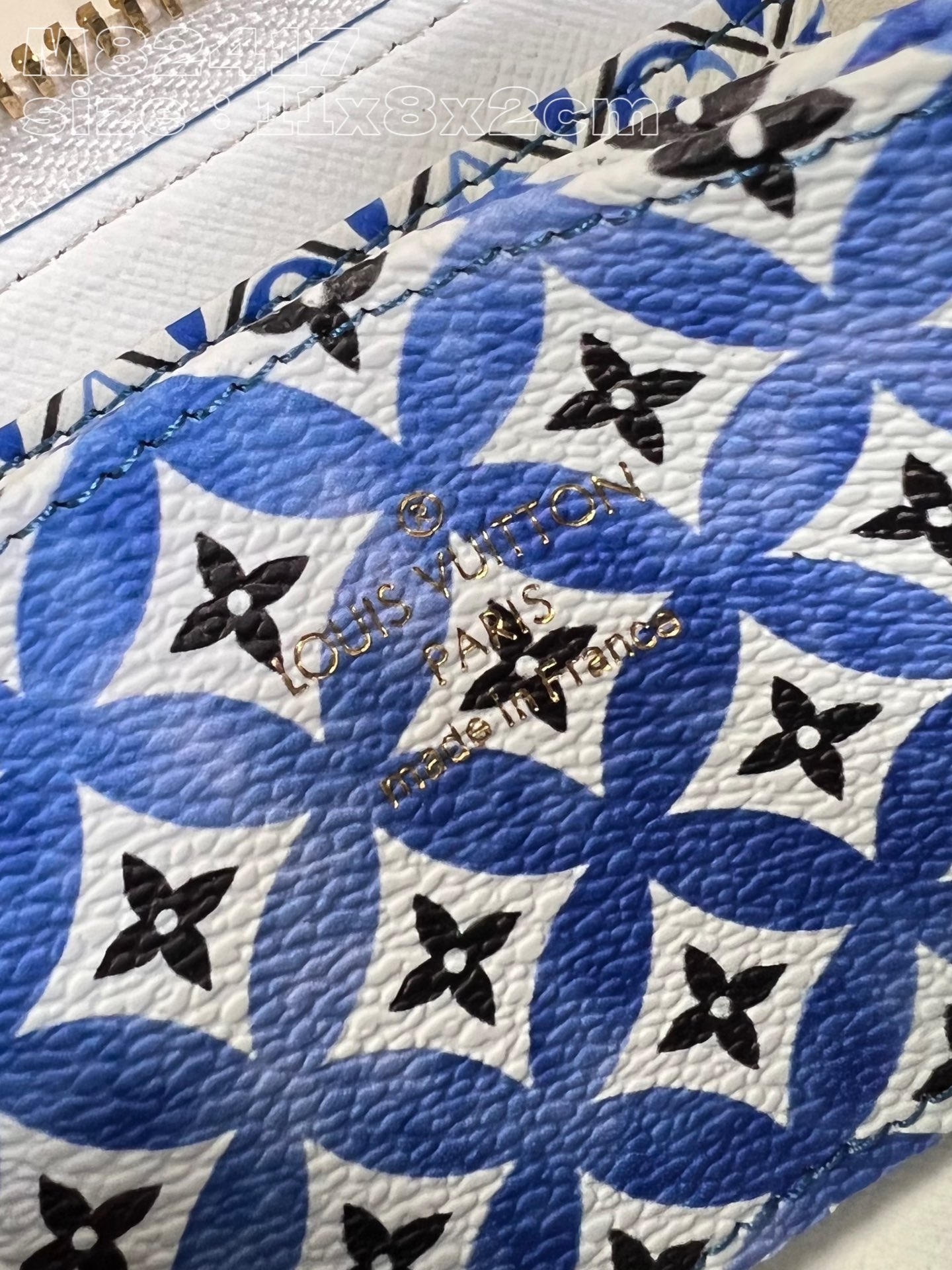 l0*is V*t0n m82417, the new special edition zippy zipper bag from the resort collection
