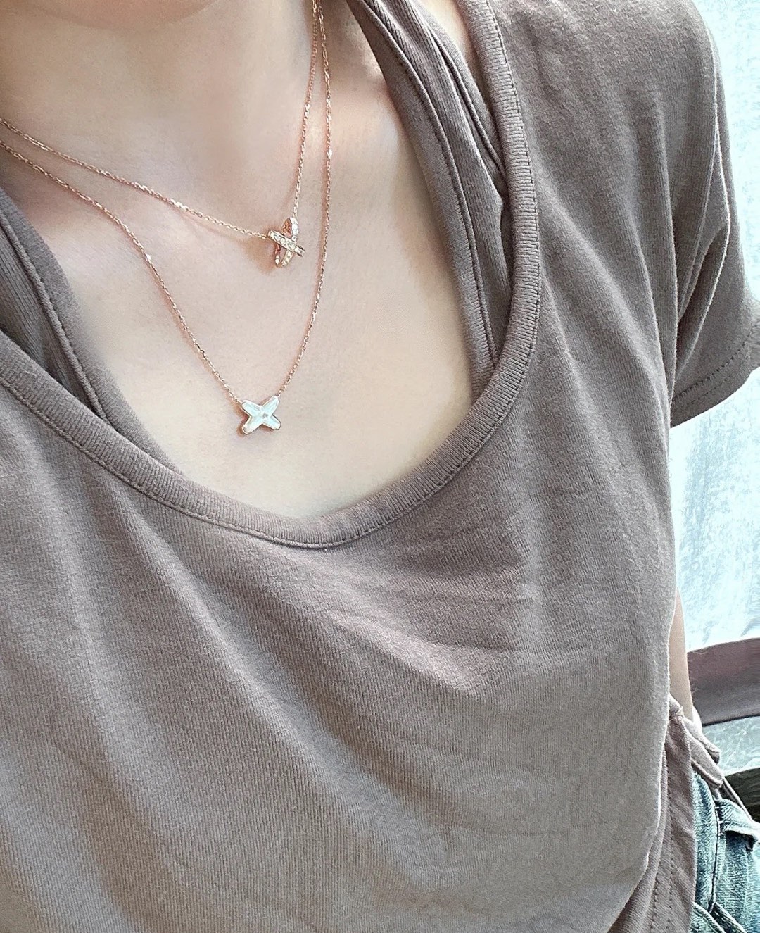 Cross Diamond Necklace