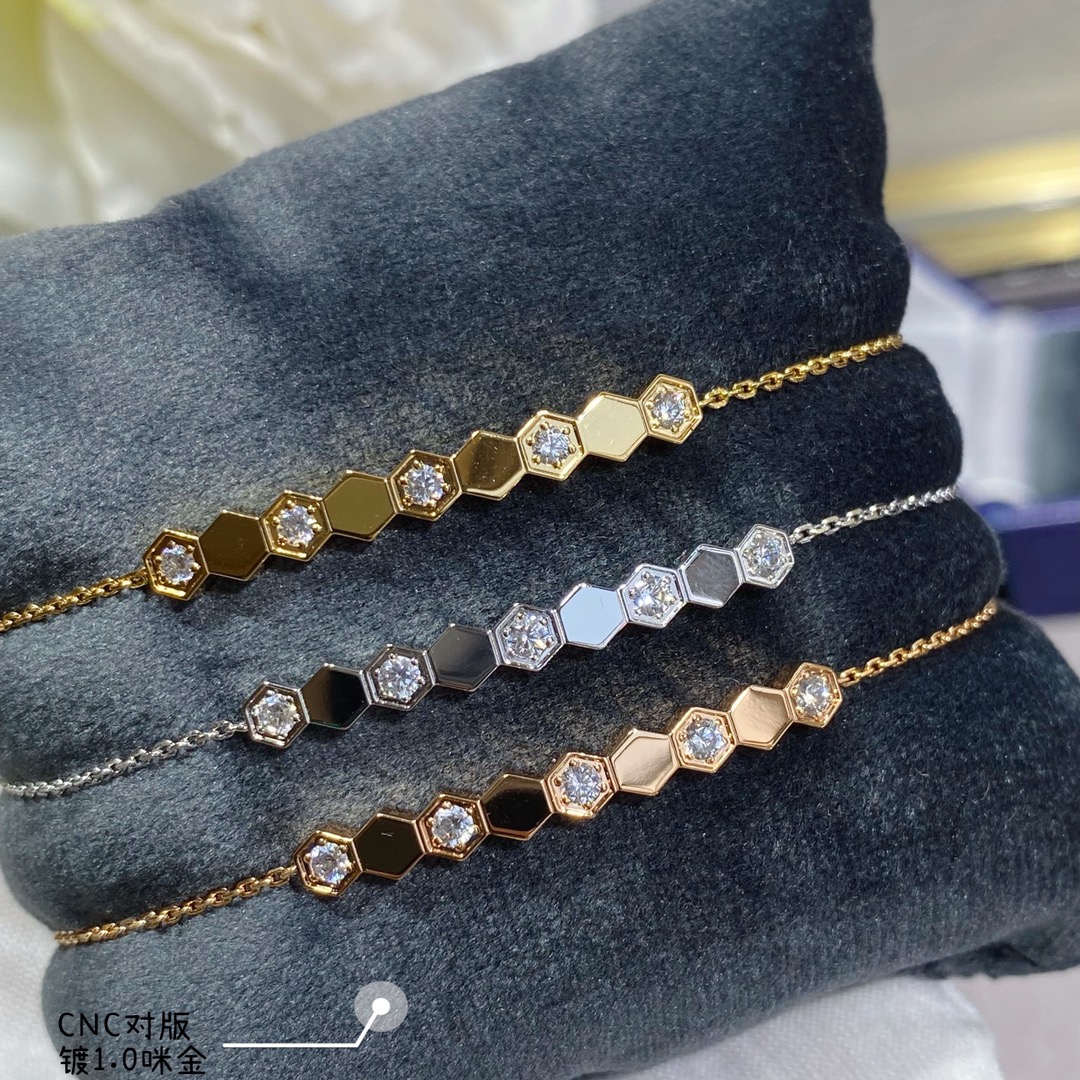 Bee Bracelets with Diamonds