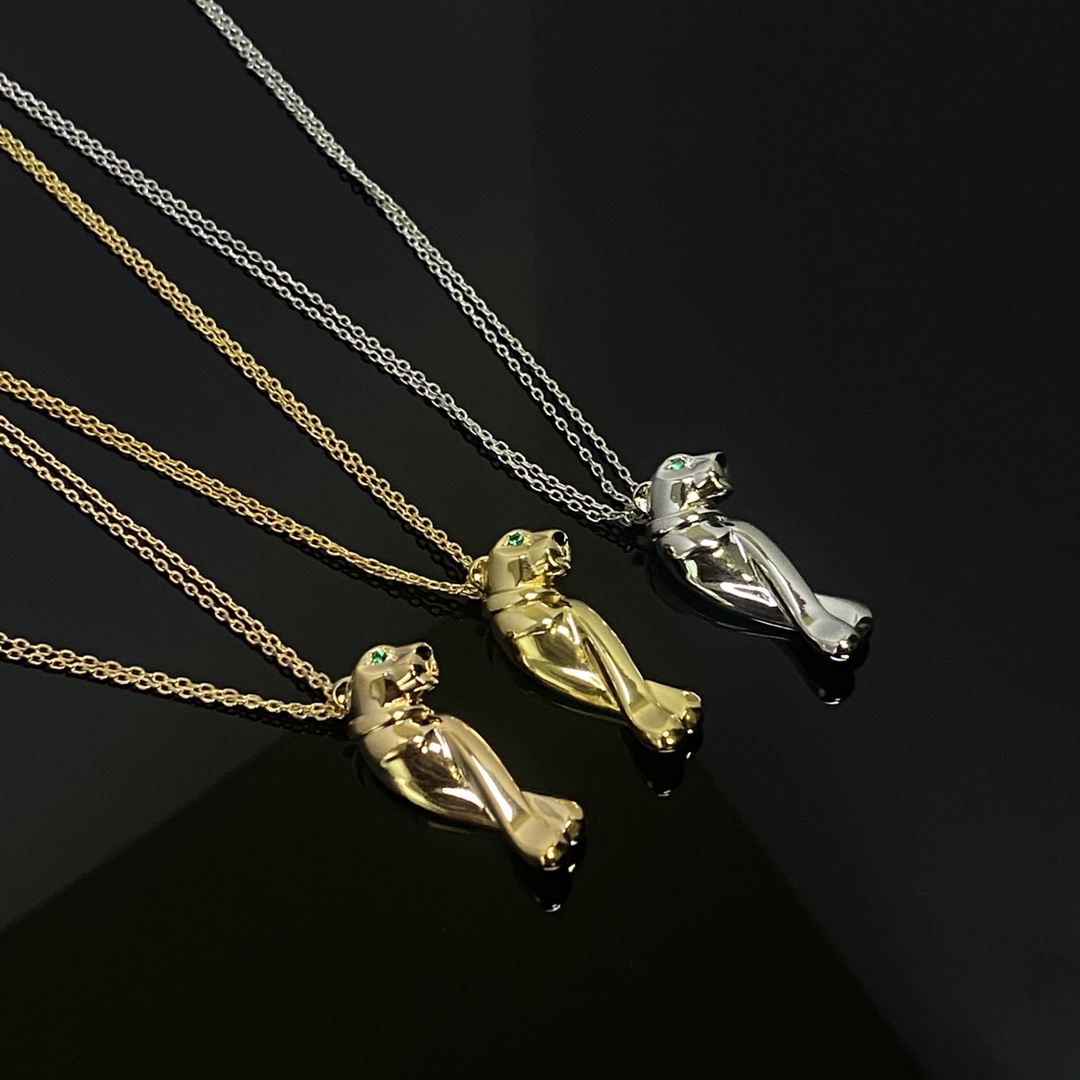 Panther Necklace without Diamonds