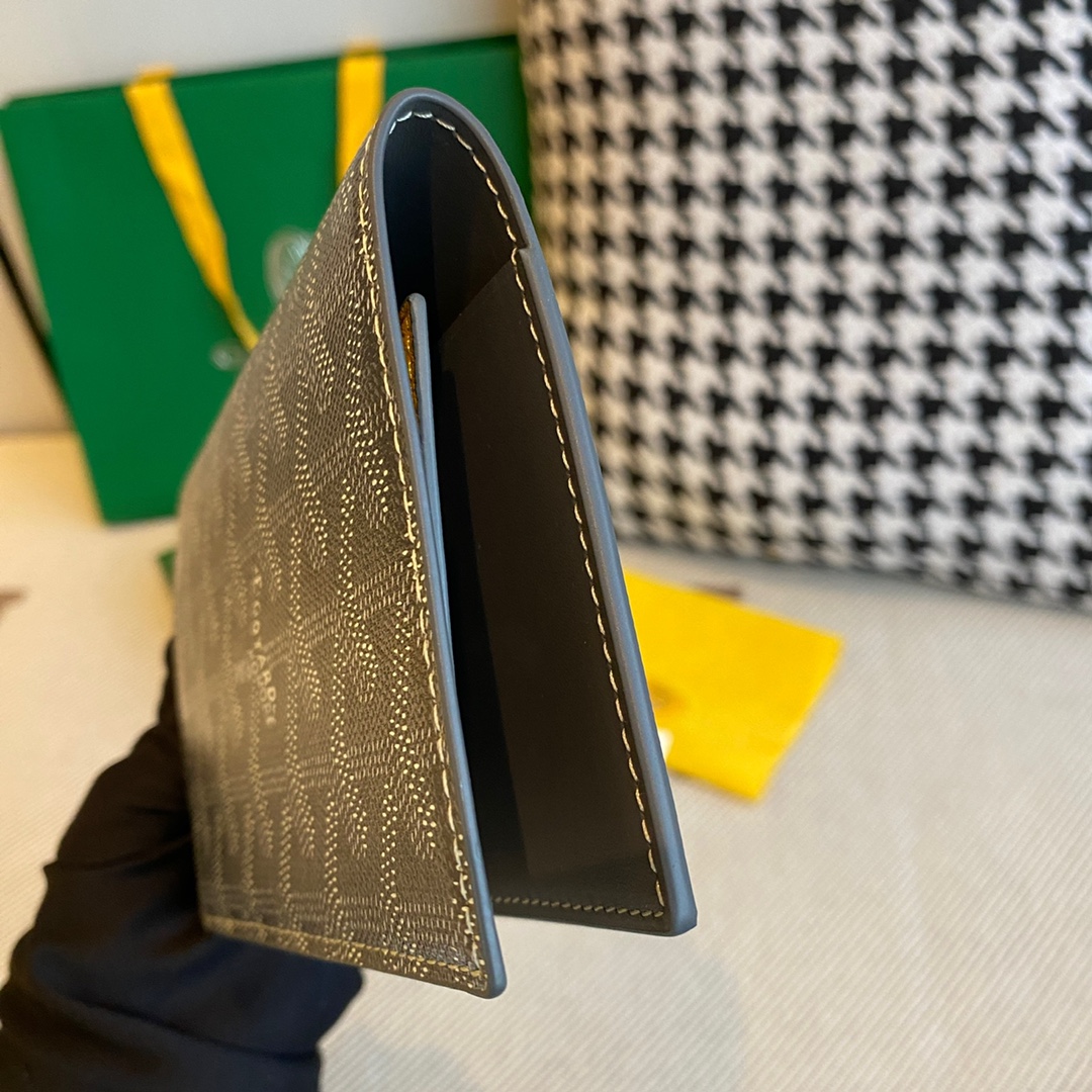 grey Go*ard grenelle passport cover is ideal for travelling