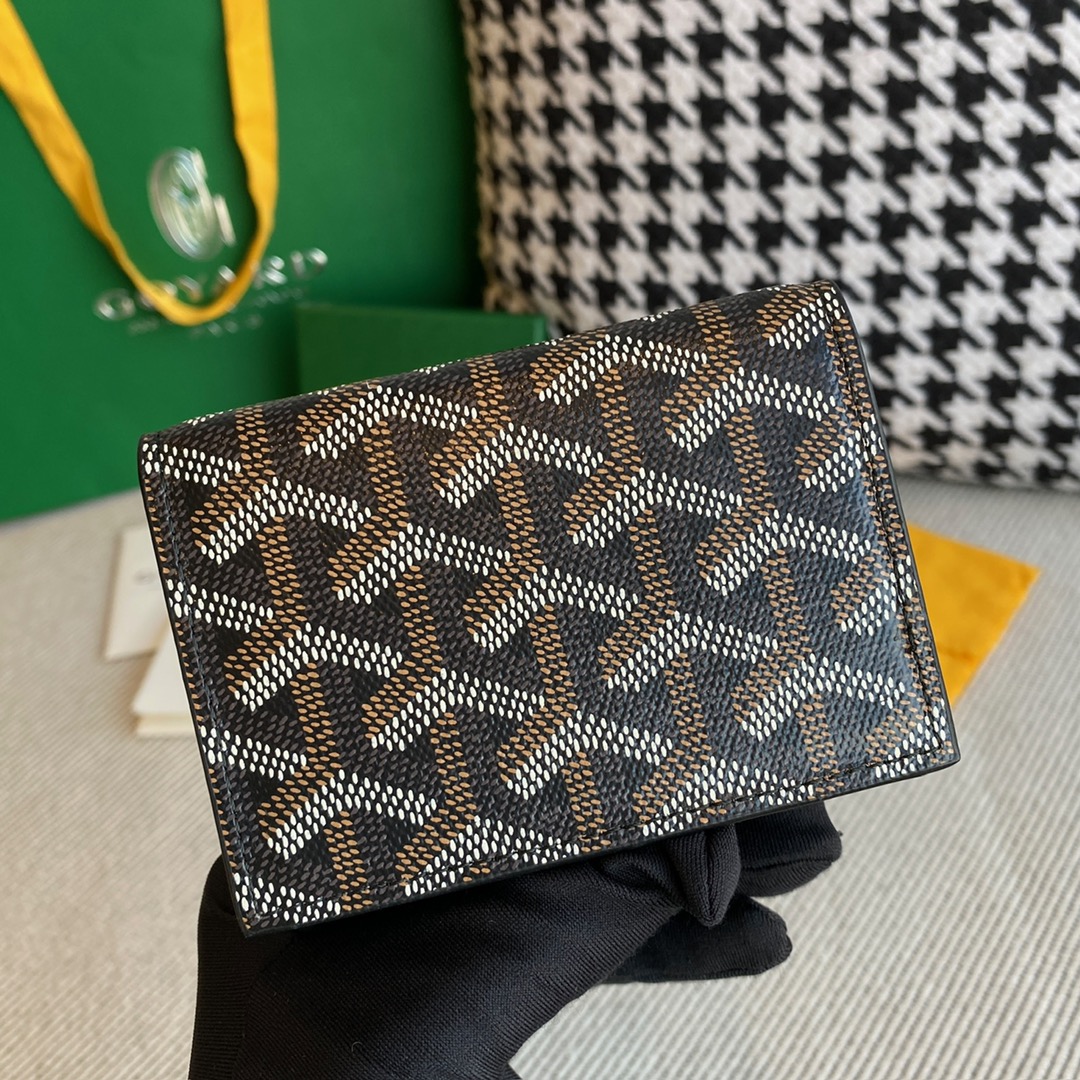 black Go*ard malesherbes card wallet ideal for business as it was designed to hold business cards in
