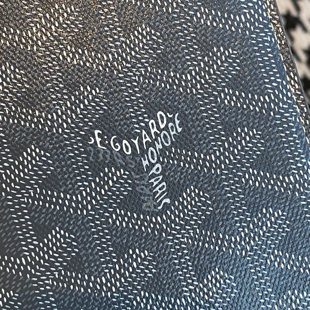 grey Go*ard grenelle passport cover is ideal for travelling